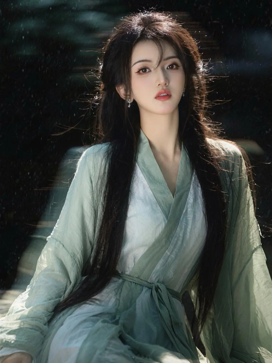 AI朦胧妩媚大片