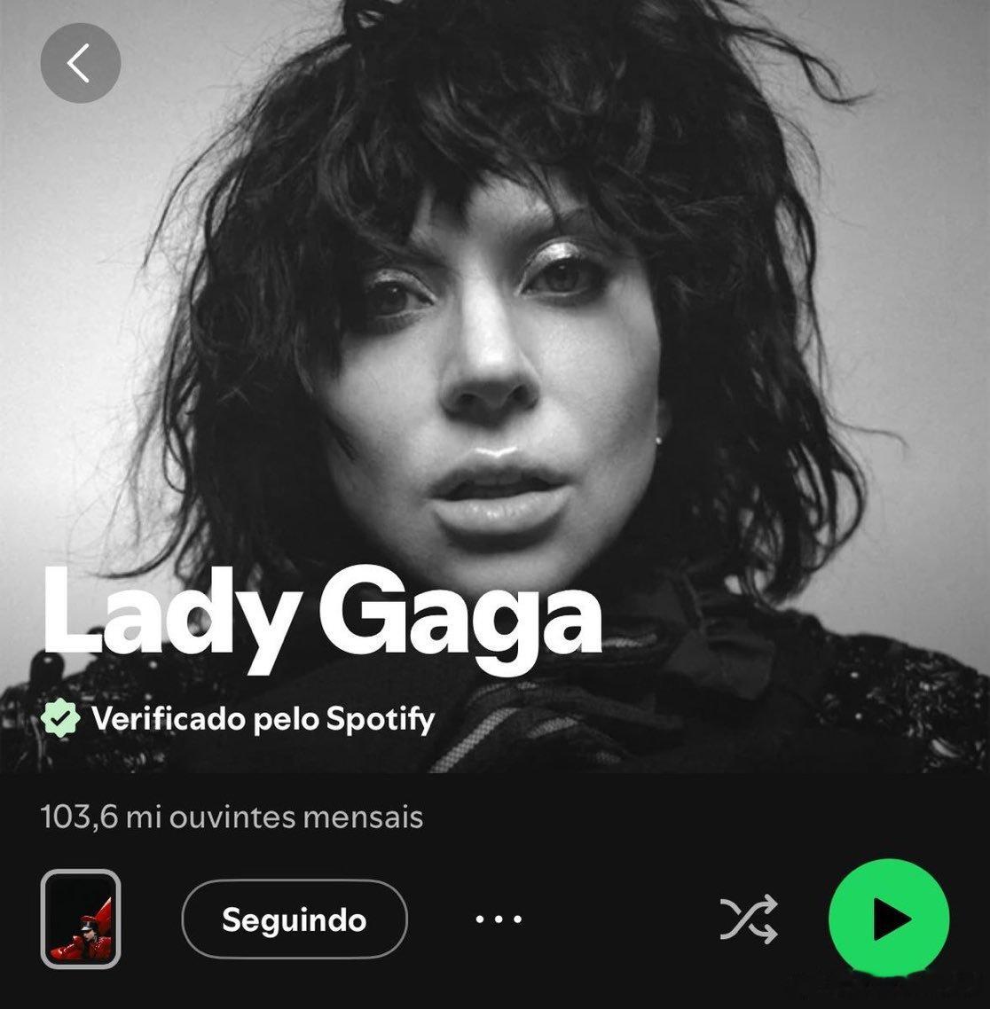 Lady Gaga 的 Spotify 主页现已获得“未在音乐作品中使用人工智能