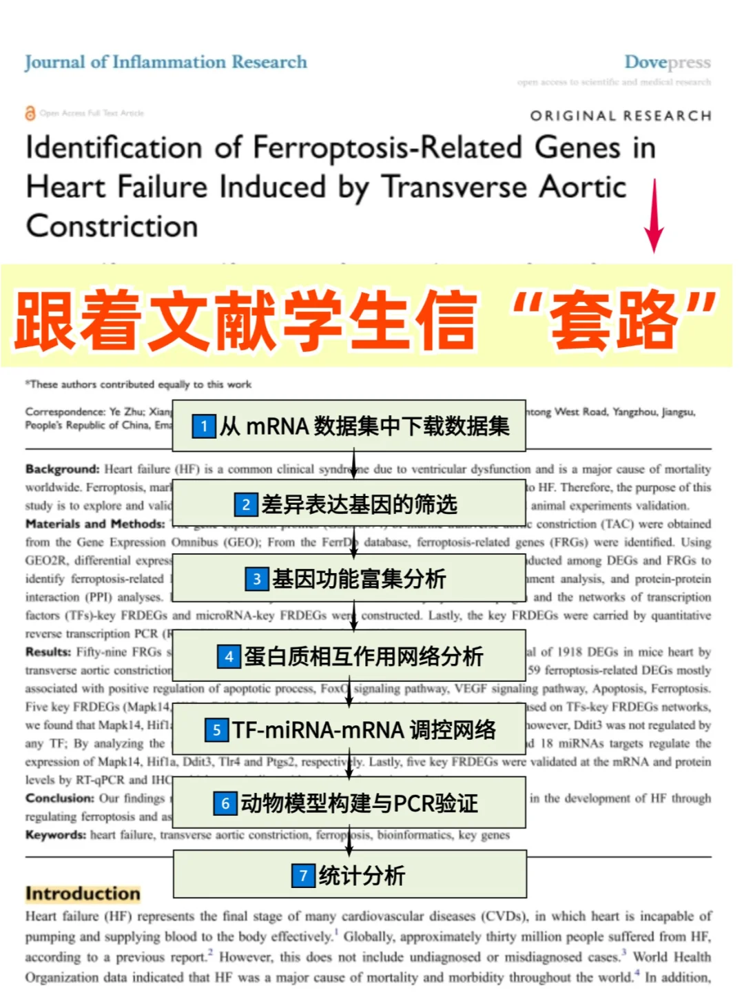 谁懂！生信分析入门，去把文献读烂 ❗