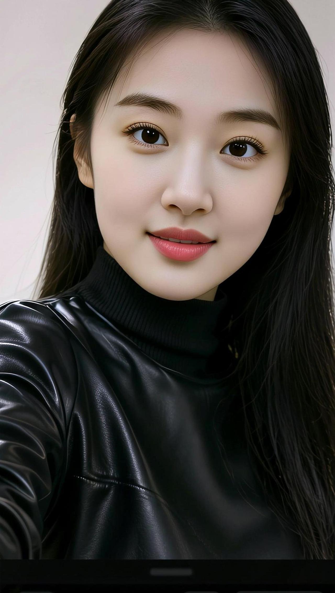 AI皮衣自拍风 抖音ai创作 作品分享