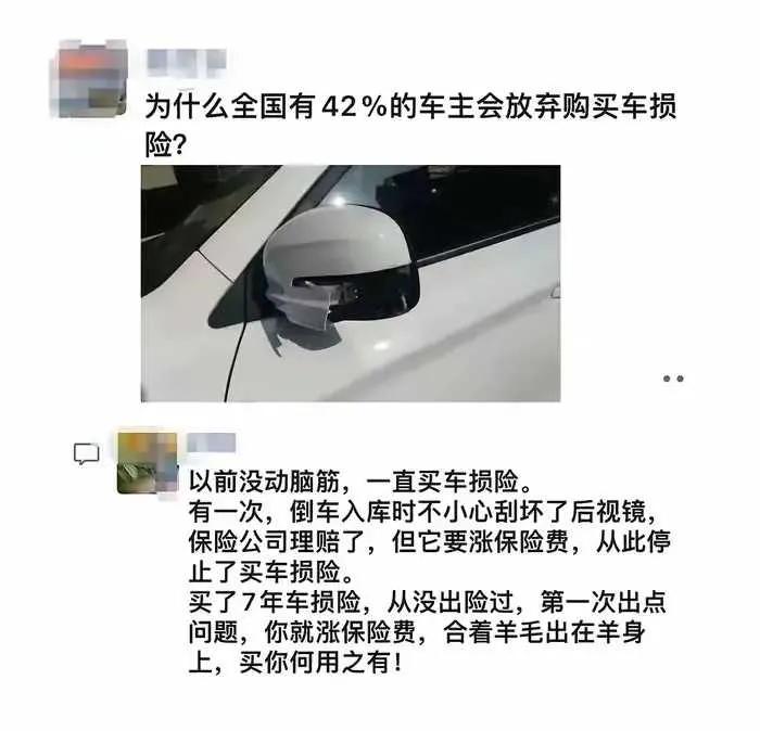 网友：二手车开几年后还有必要买车损险吗？[抠鼻]