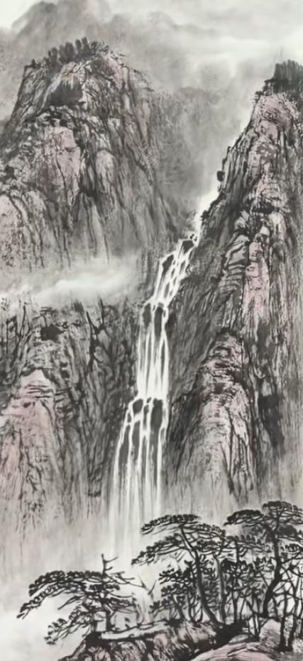 国画山水画