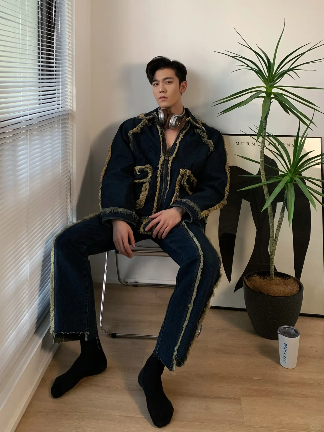 OOTD｜听说有人觉得黑袜比白袜好看？