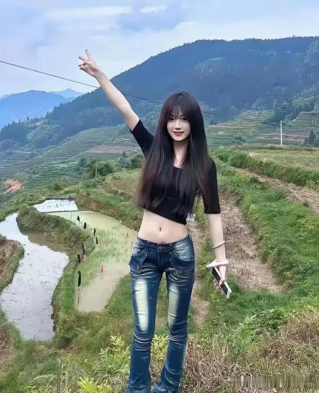 她这样的女孩，在你们老家那边叫什么？