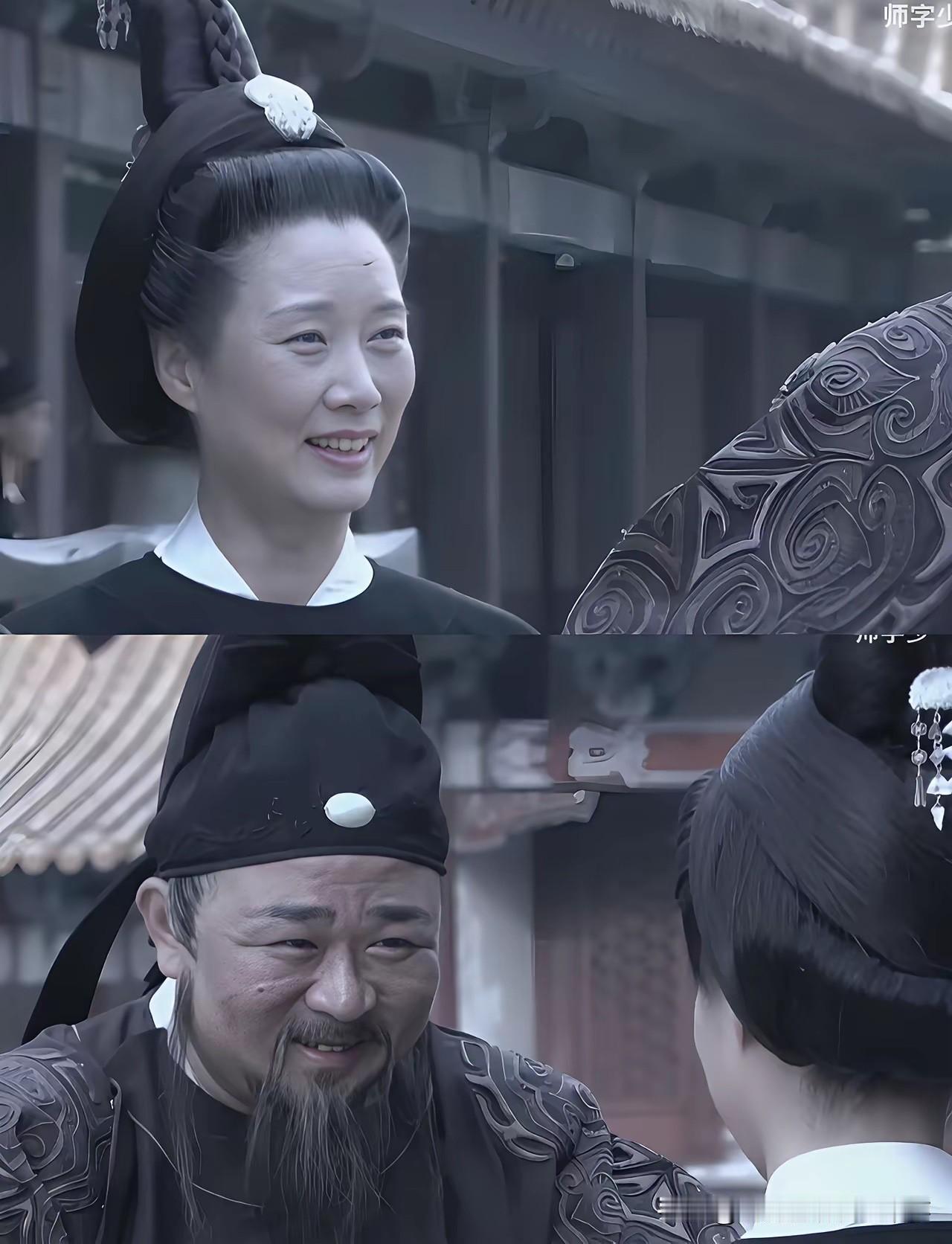 看看以前的演员，吕中老师和梁冠华老师的这段对手戏，什台词都不需要，从微笑到大笑，