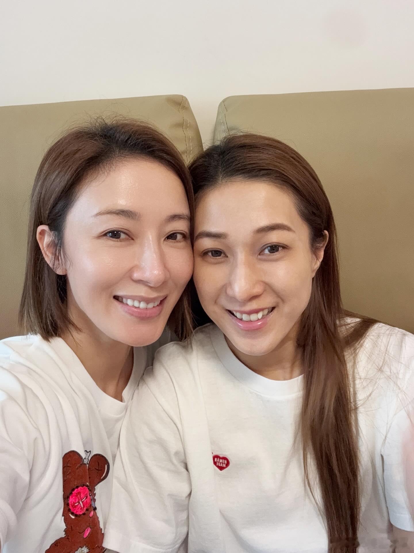 钟嘉欣42岁生日随心而发 与杨思琦「冰火」相聚 杨茜尧晒姐妹情深聊足三小时.钟嘉