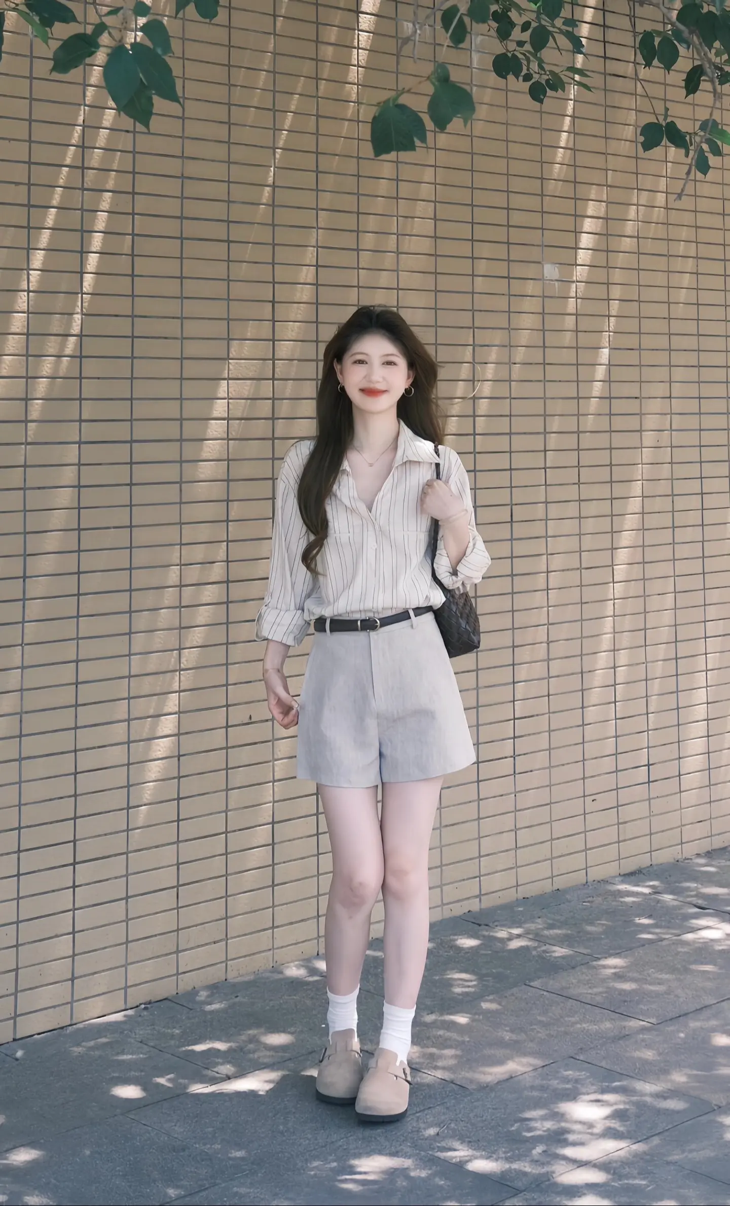 韩系穿搭 摆脱路人感的小个子女生穿搭 简约穿搭 通勤搭配 夏日中性风穿搭日记