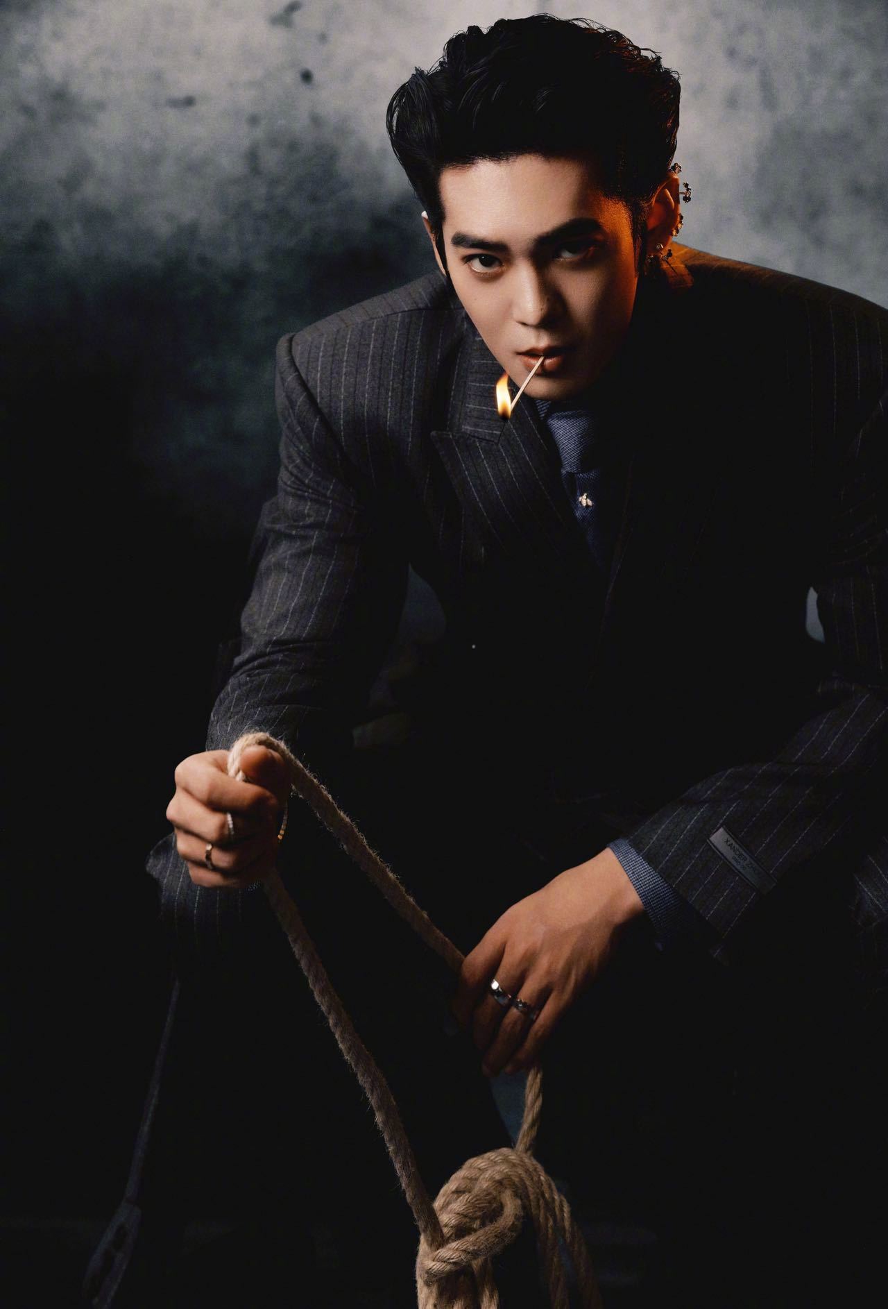 亮相VOGUE & GQ Hongkong 盛典的于适｜造型，身穿Xander 