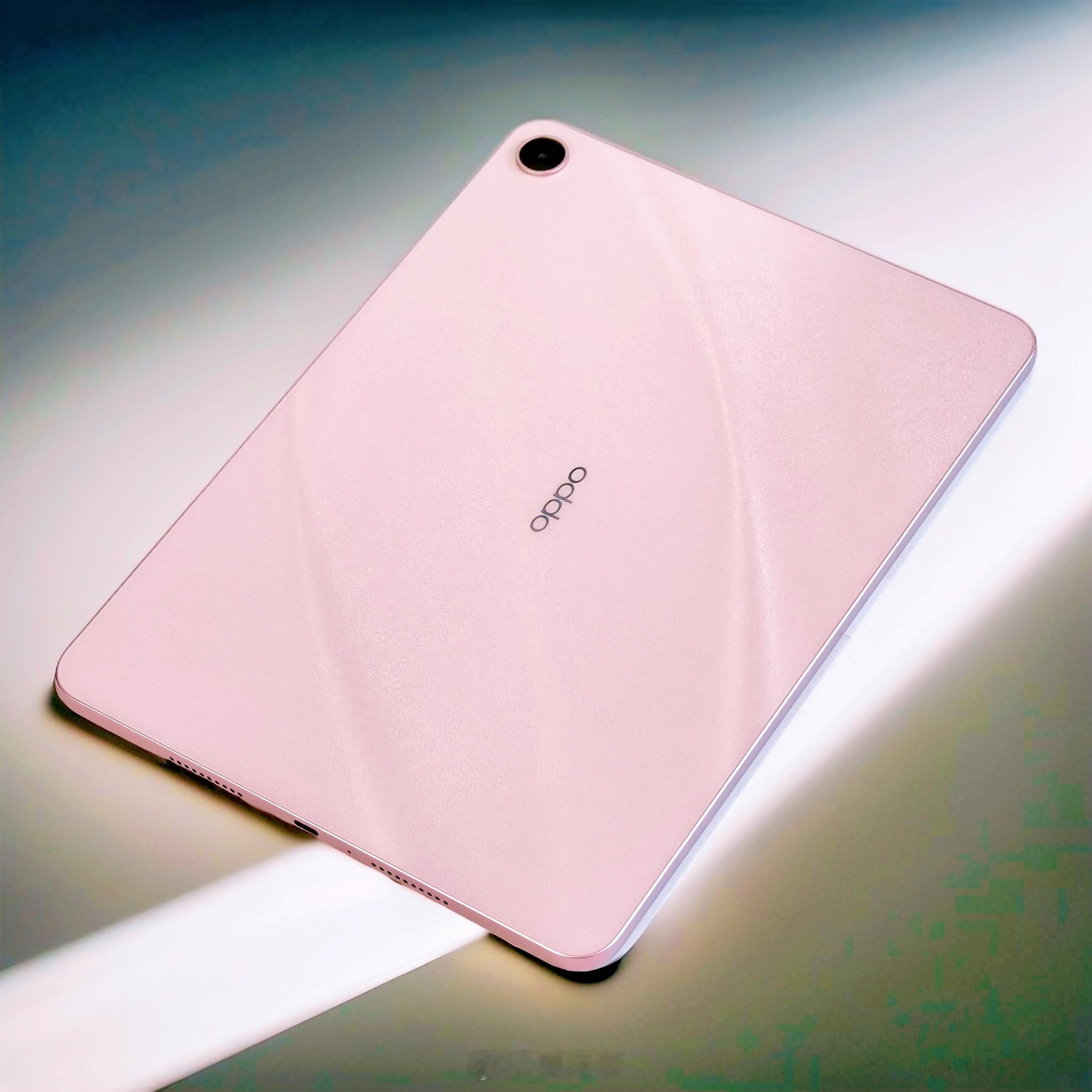 差帝随手拍之OPPO Pad Air5柔光版这个猛男粉（星光粉）你们喜欢不有点东