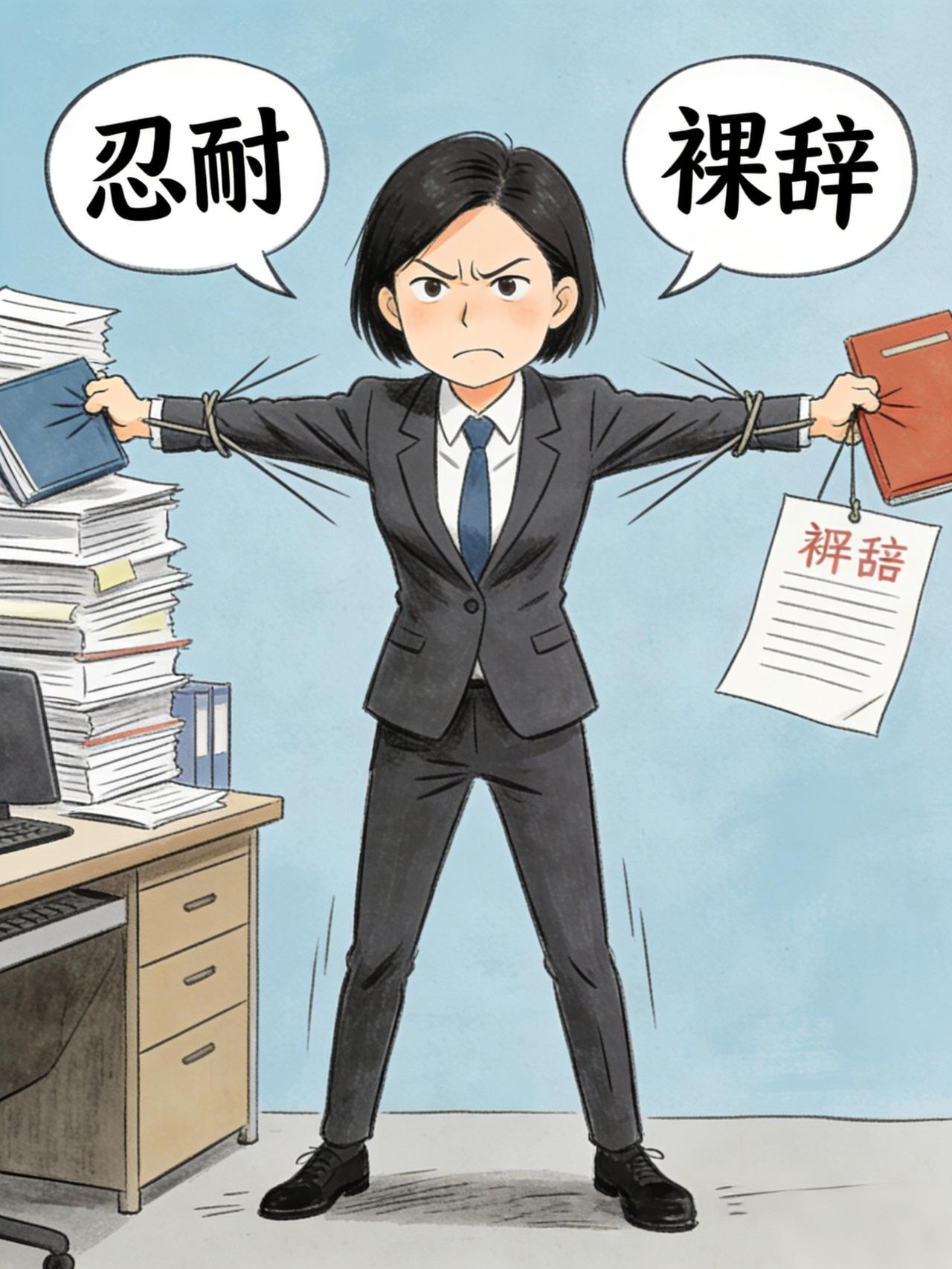 职场上，到底该不该忍？要不要裸辞？
 
上班受委屈、被甩锅、被打压、内耗到失眠，