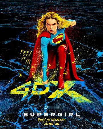 DC电影超级少女 特效厅海报发布！6月26日同步上映！