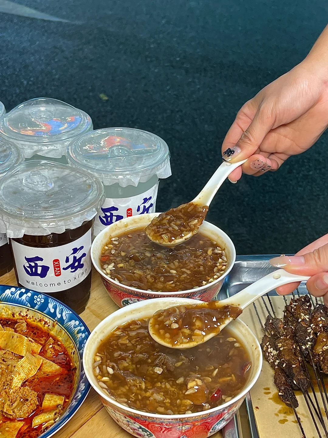 西安回民街！！巨隐蔽但是巨好吃的店😅⋯