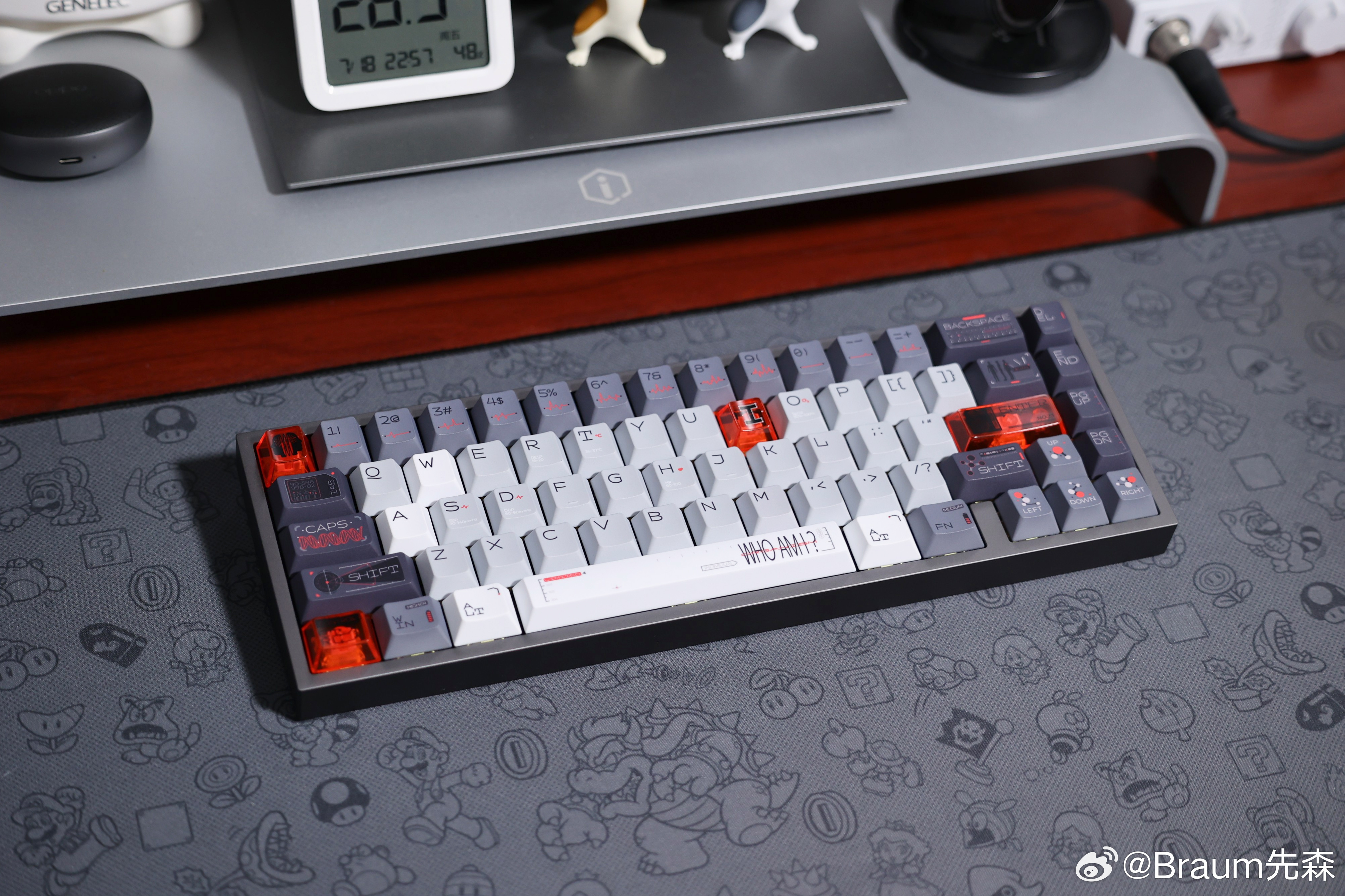 外设新玩具，来自贱驴R3 TMR 8K。第一次用这家的产品，没想到上手做工很扎实