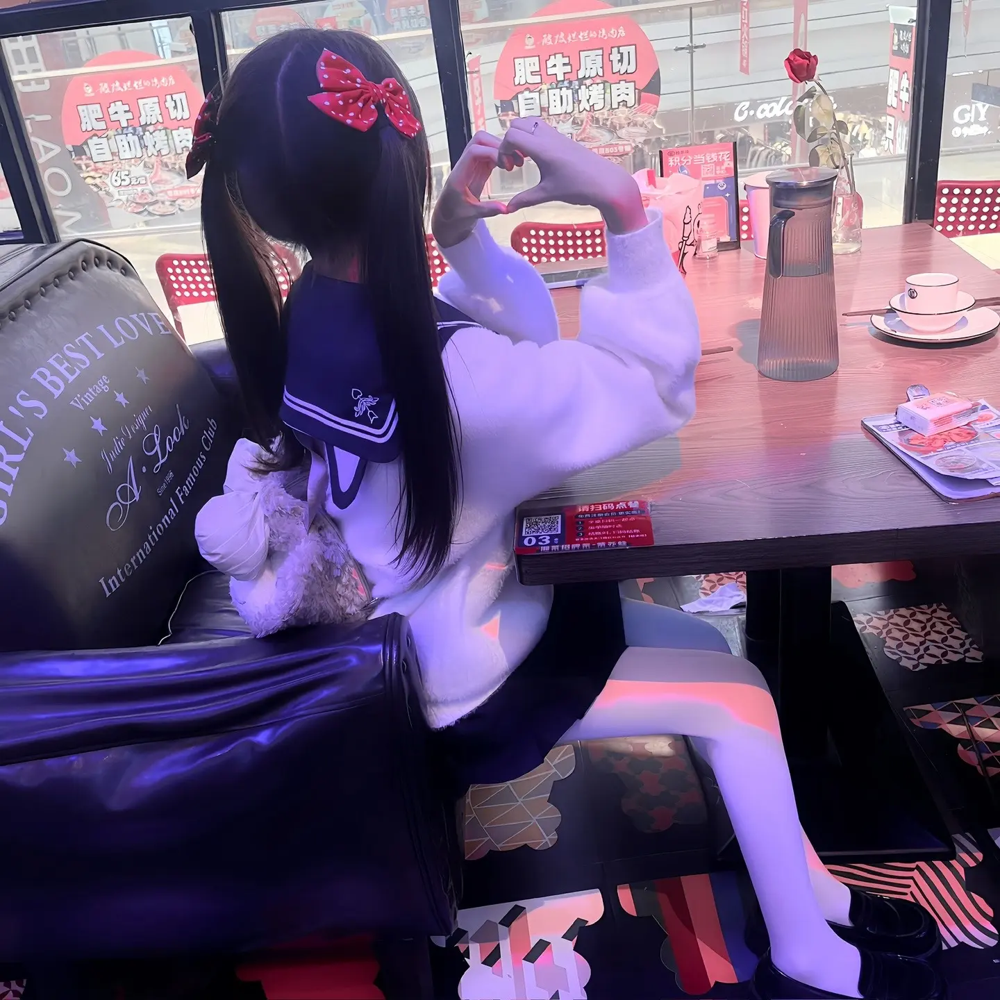 讨厌分离 希望你可以像毛绒玩具一样永远陪在我身边