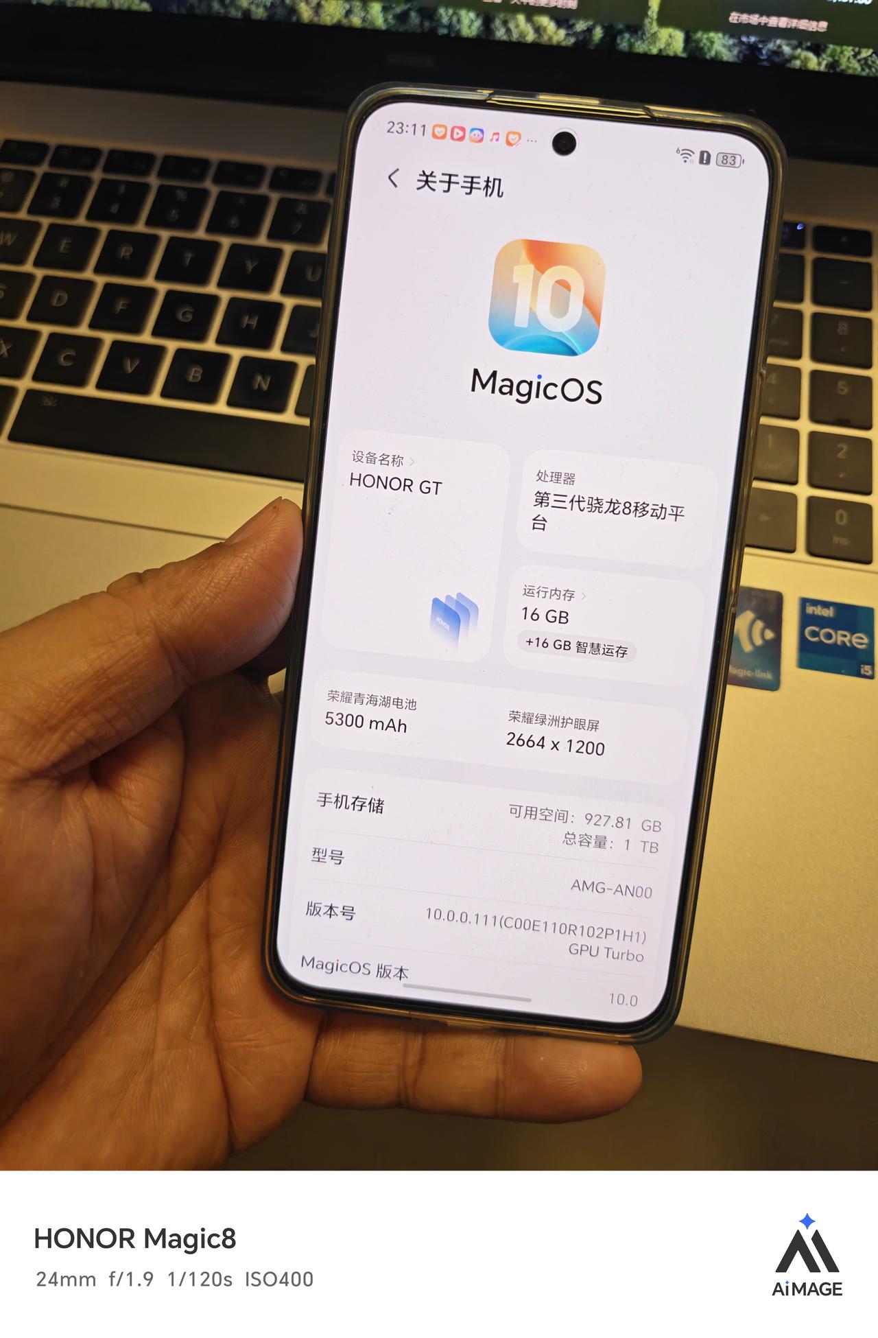 荣耀GT也升级MagicOS10了，我还以为要到明年才能升级。

升级后的荣耀G