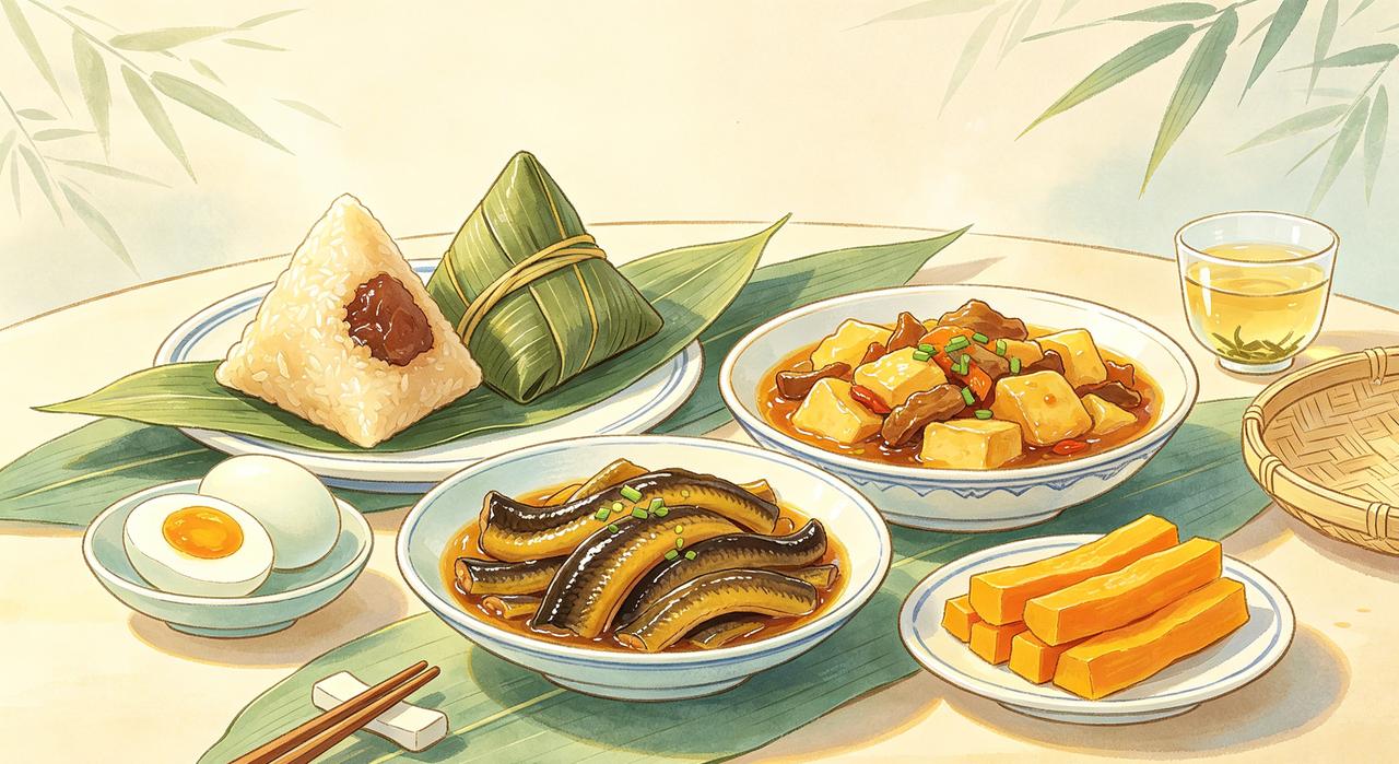端午吃三样：顺应时节而食，吃掉燥热，吃出安康

民以食为天，端午的吃食，每一样都