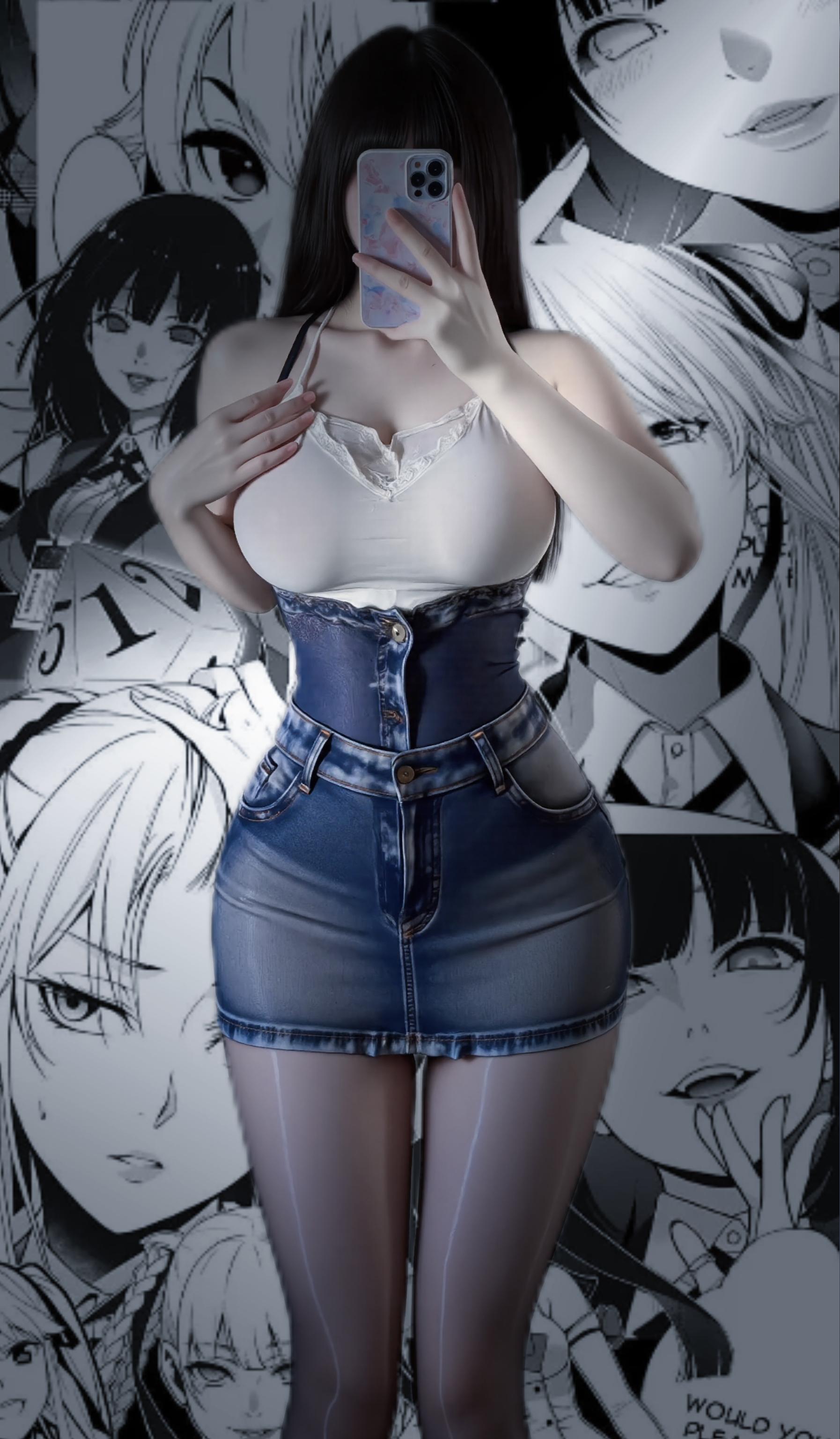 辣妹穿搭 二次元 漫画身材 甜妹风 动漫壁纸