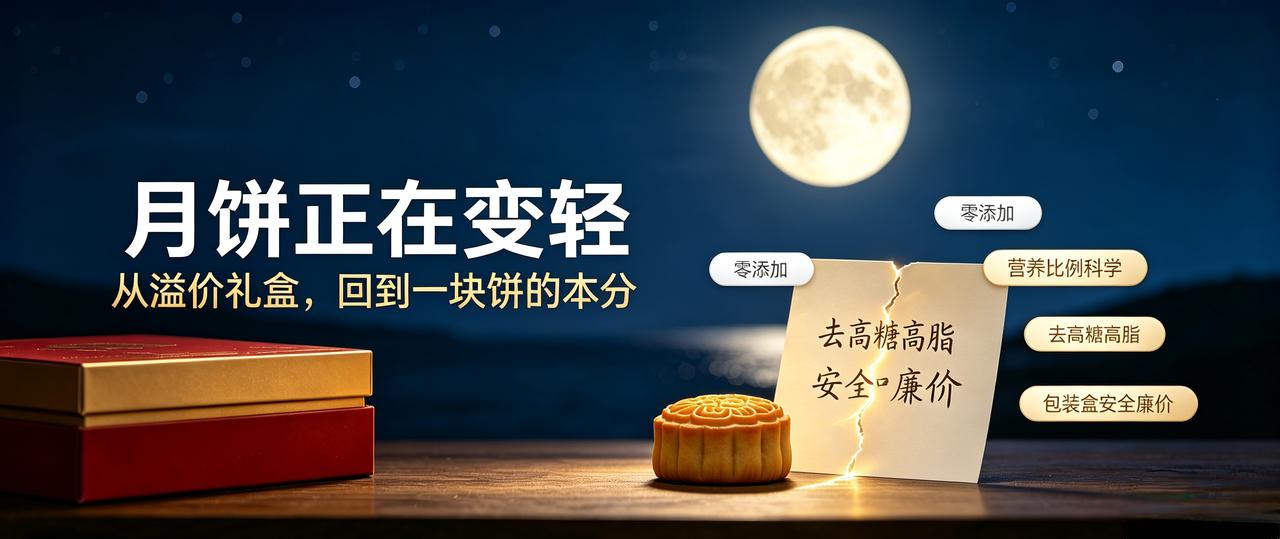今年月饼卖不动，不是大家不过节，是三件事藏不住了
 
【编者按】本文为社会文化随