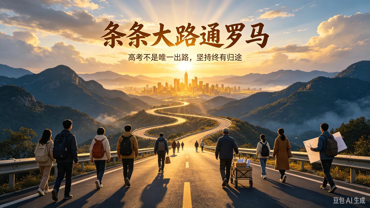 真正的人生：高考不是终点，绝境翻盘，才是普通人最大的本事
 
最近热播剧《生逢其
