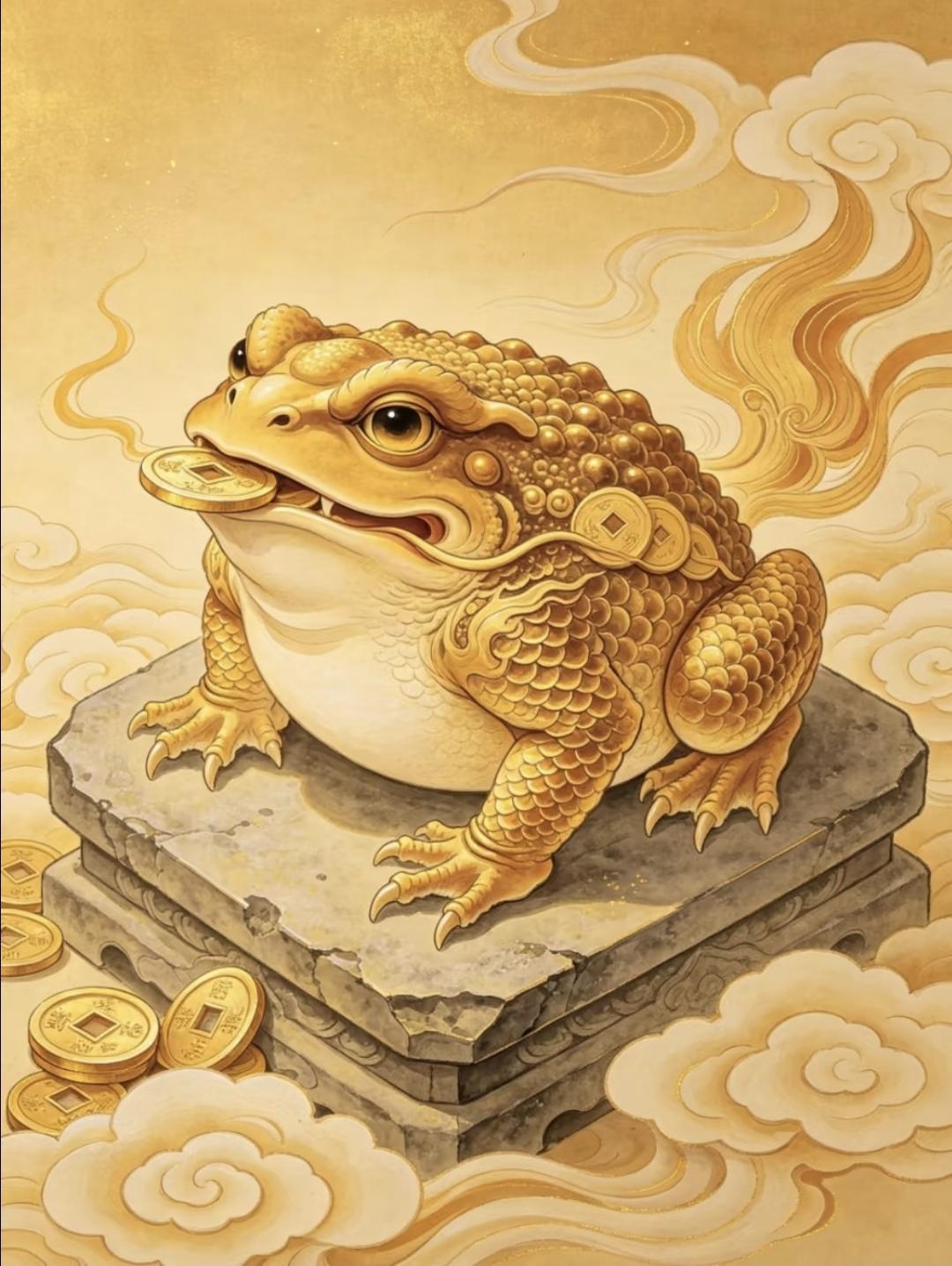 🌸搞钱人必看|山海经里的招财神兽
中国人的搞钱信仰，藏在山海里。这些上古神兽，