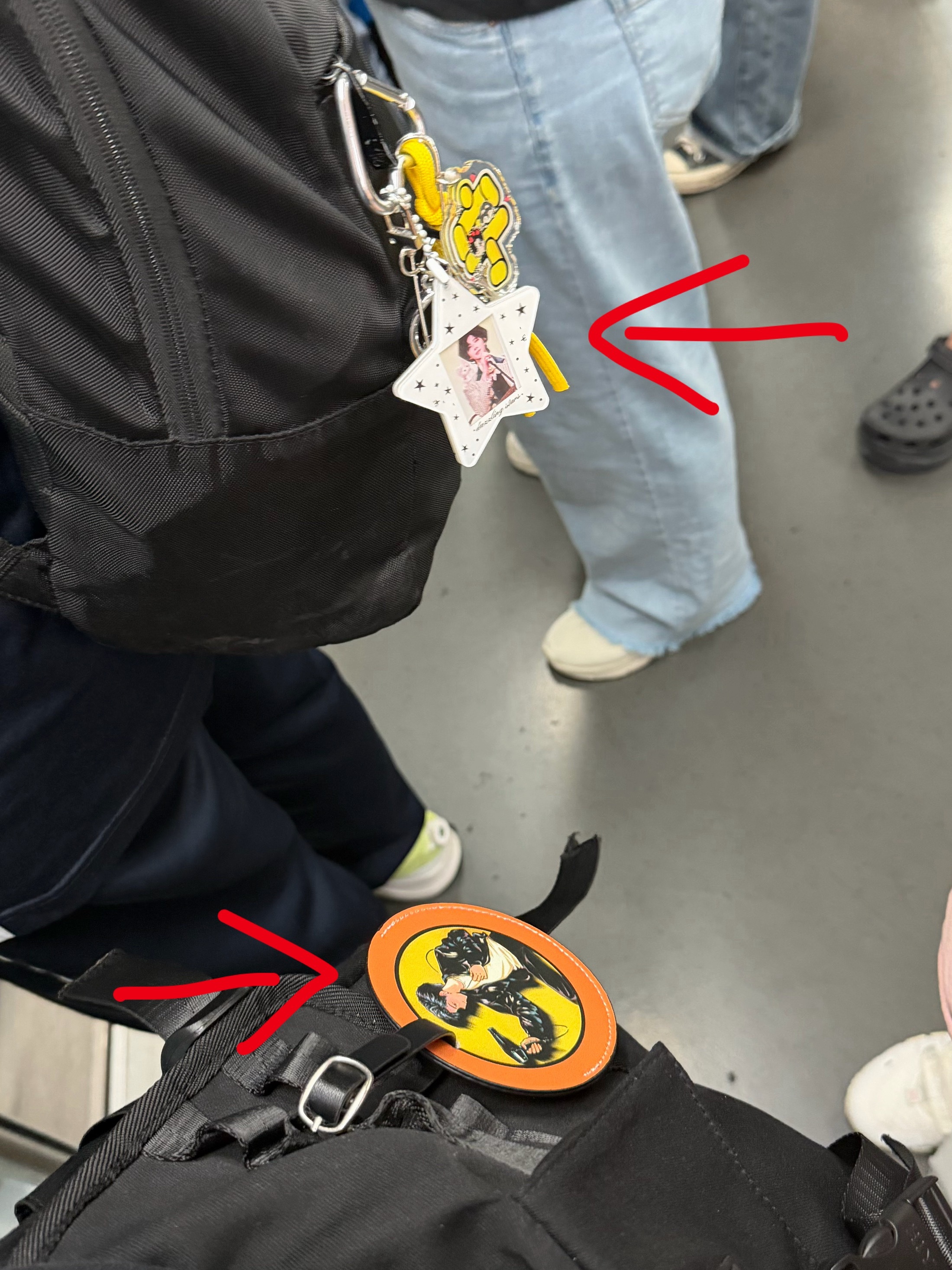 好家伙 地铁上偶遇的 