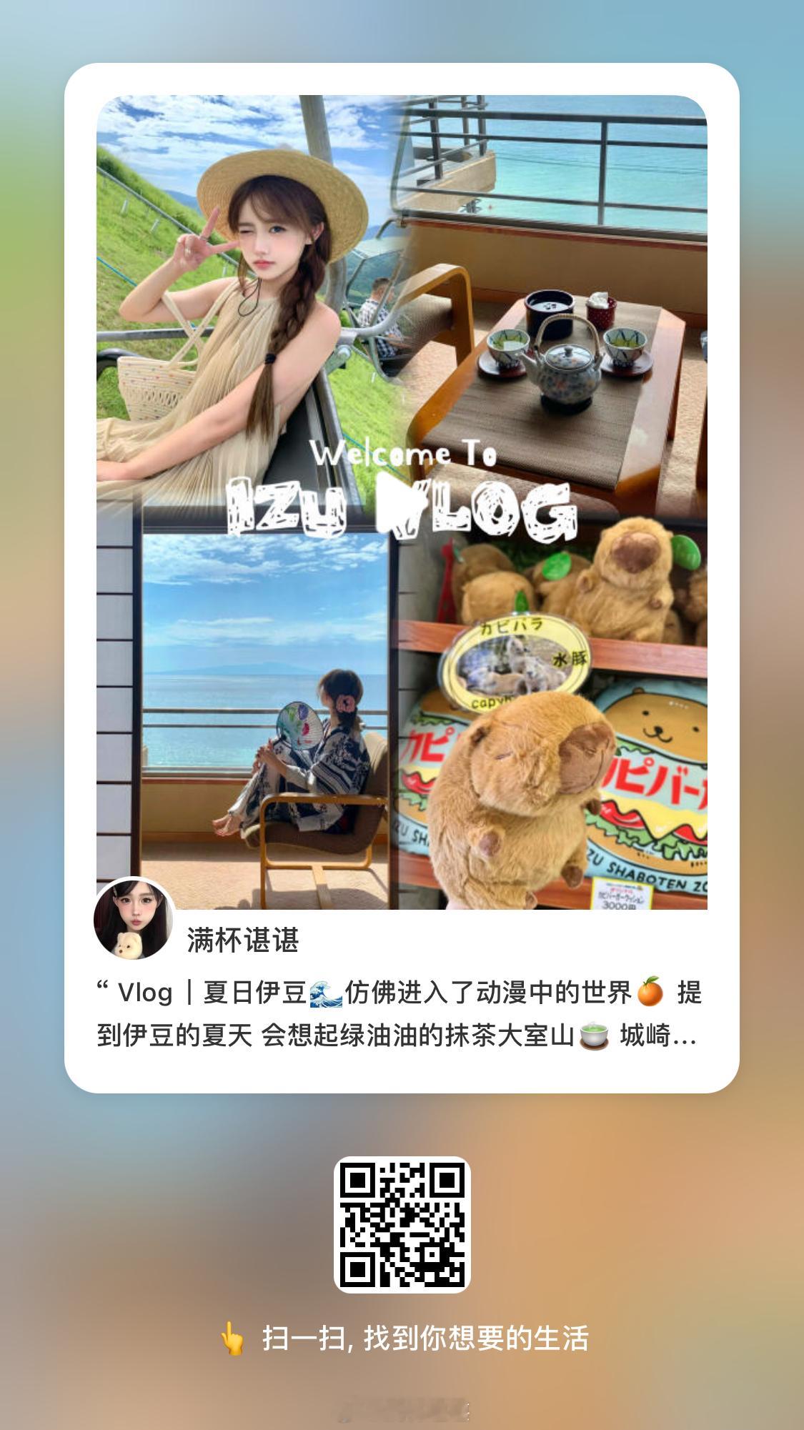🇯🇵伊豆vlog来啦！这条🍠里抽一个小宝 chiikawa（抽一只 因为另