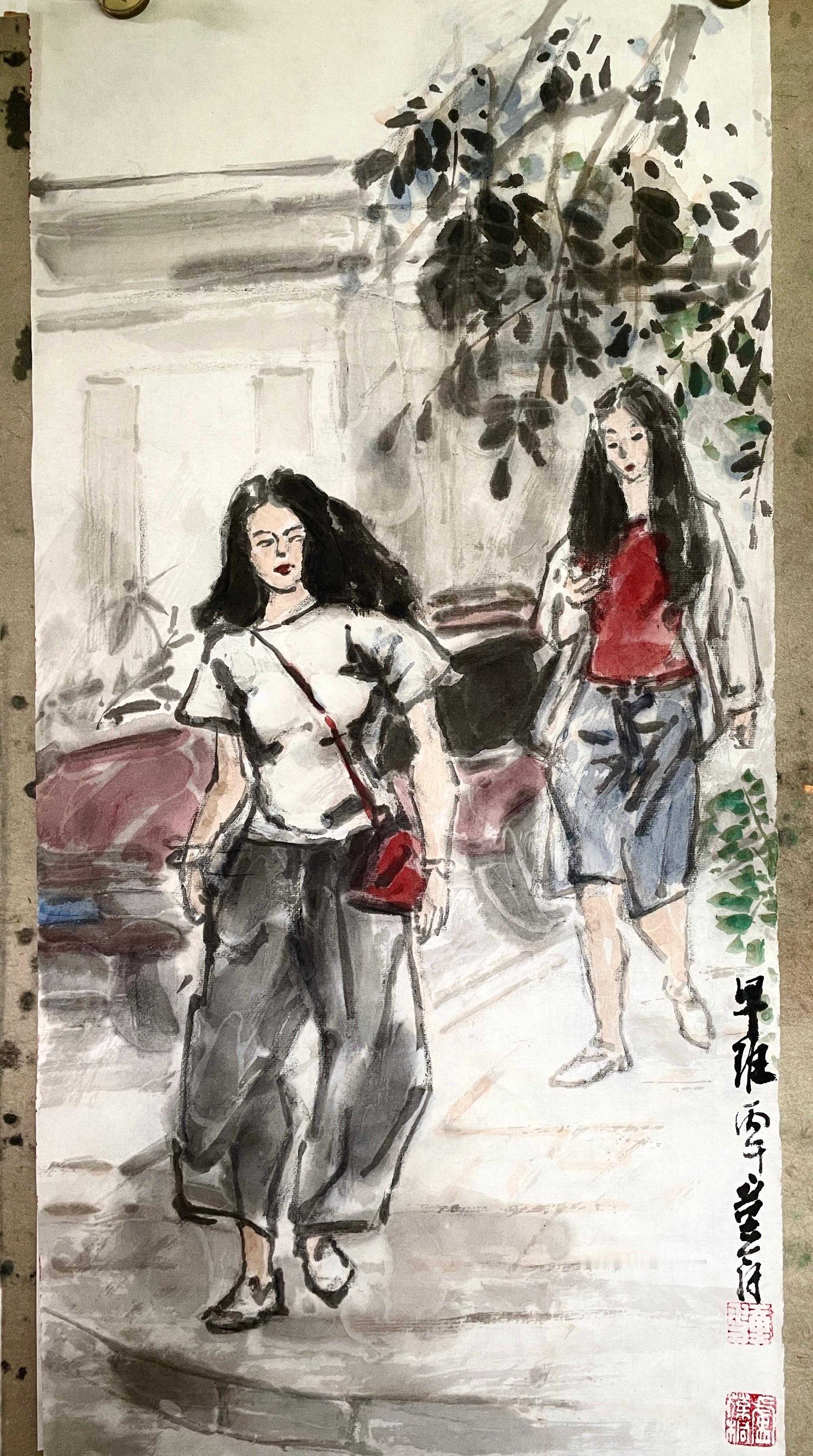 卢氏水墨  早班 