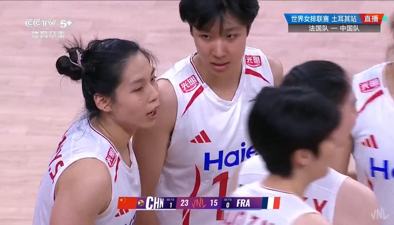 节奏好，中国女排打得最顺的一场球

中国女排3:0胜法国女排，这是这次世联赛打得