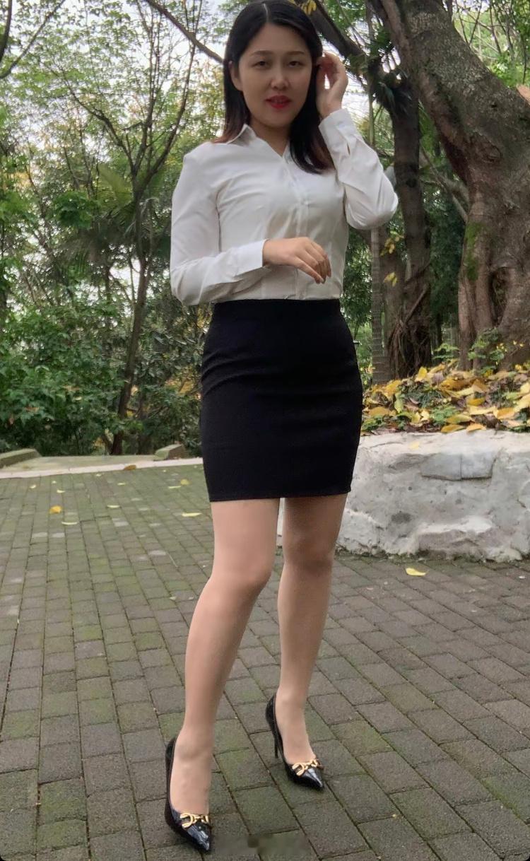 真实阿姨街拍 ​​​