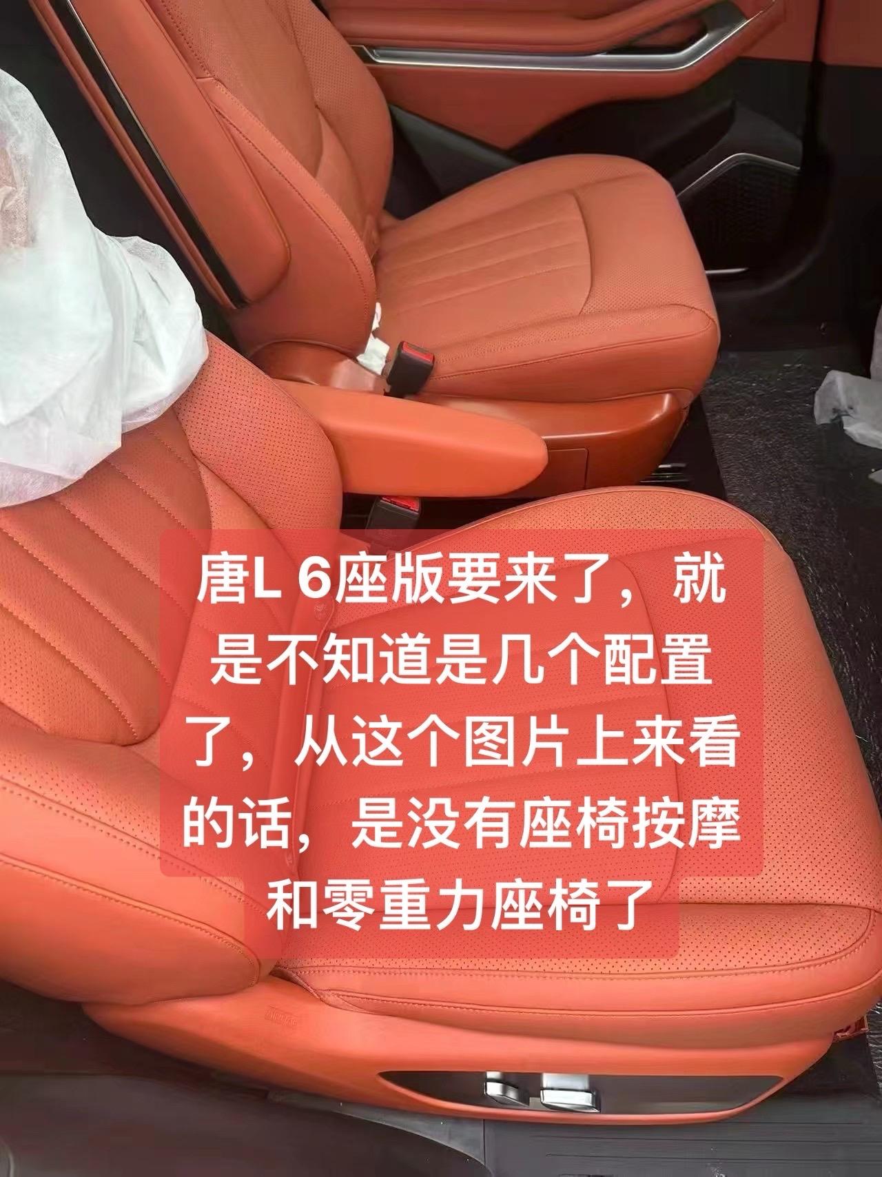 唐L 6座版实车有了？就是不知道几个配置。