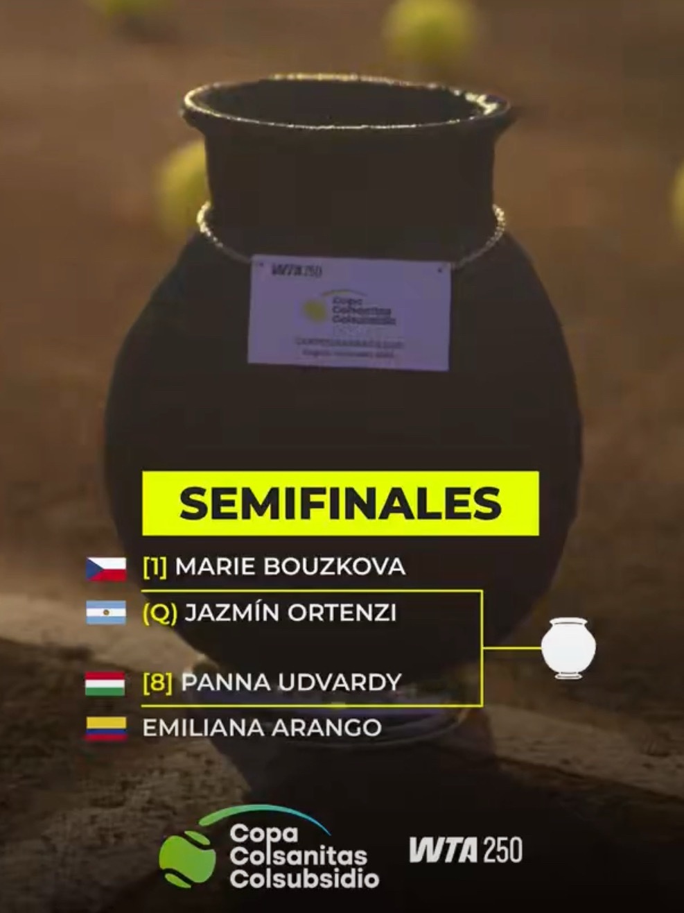 本周还有一站WTA250波哥大默默进行～布兹科娃 vs [Q]奥尔滕齐蓬-乌德沃