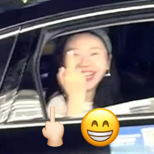 就和朋友们见面真的很开心，走的时候会笑着竖中指那种开心。🖕🏻😁 