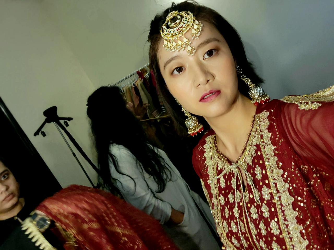 巴基斯坦礼服，好看吗?
#海外生活大不同#