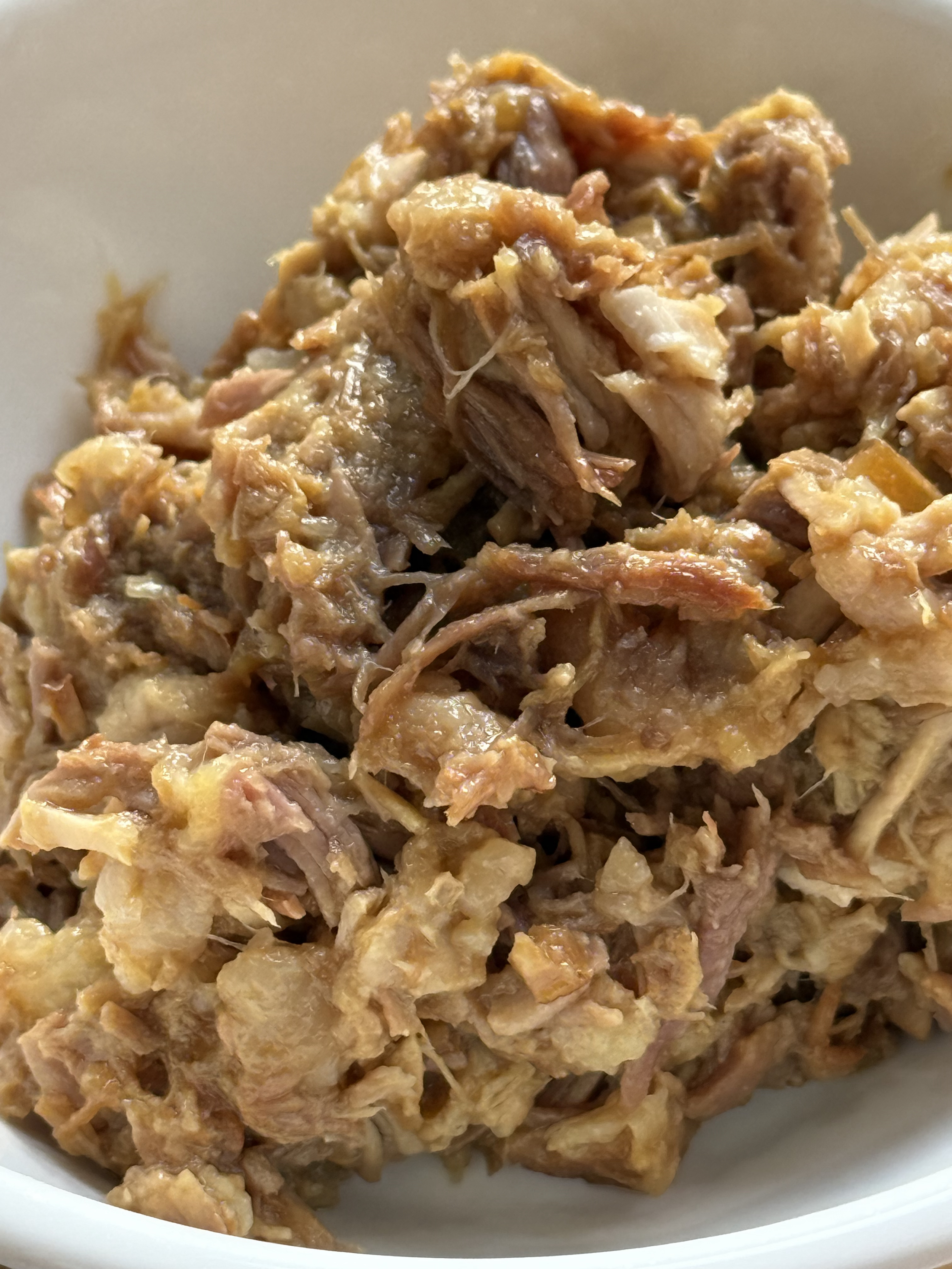 试过了牛肉面不要面今天试试肉夹馍不要馍。 ​​​
