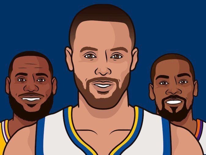 为什么说，詹杜库生涯从来没有单核夺冠？库里生涯四冠🏆库里2015年夺冠球队两人