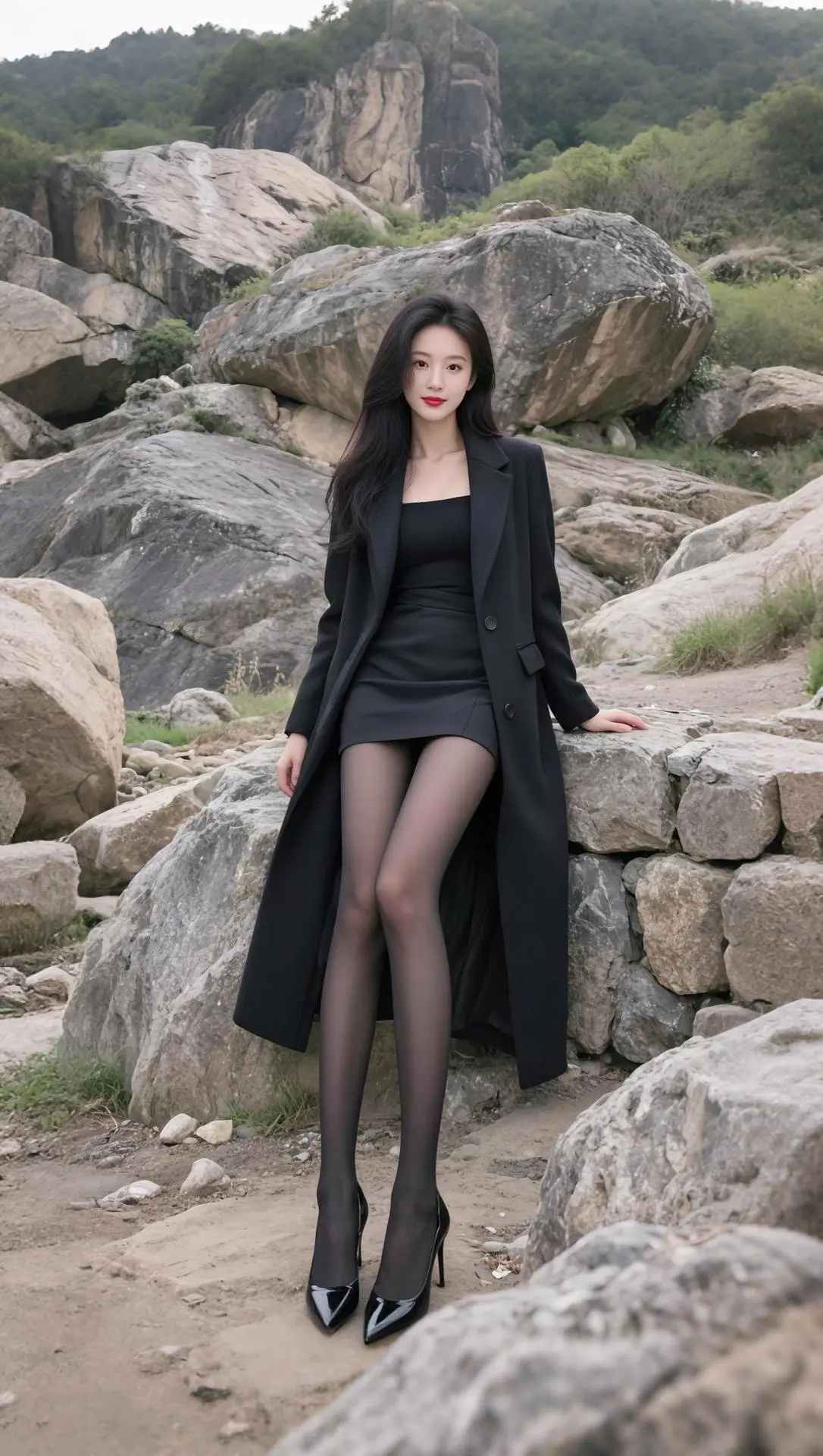 AI酷感御姐写真 ai创作