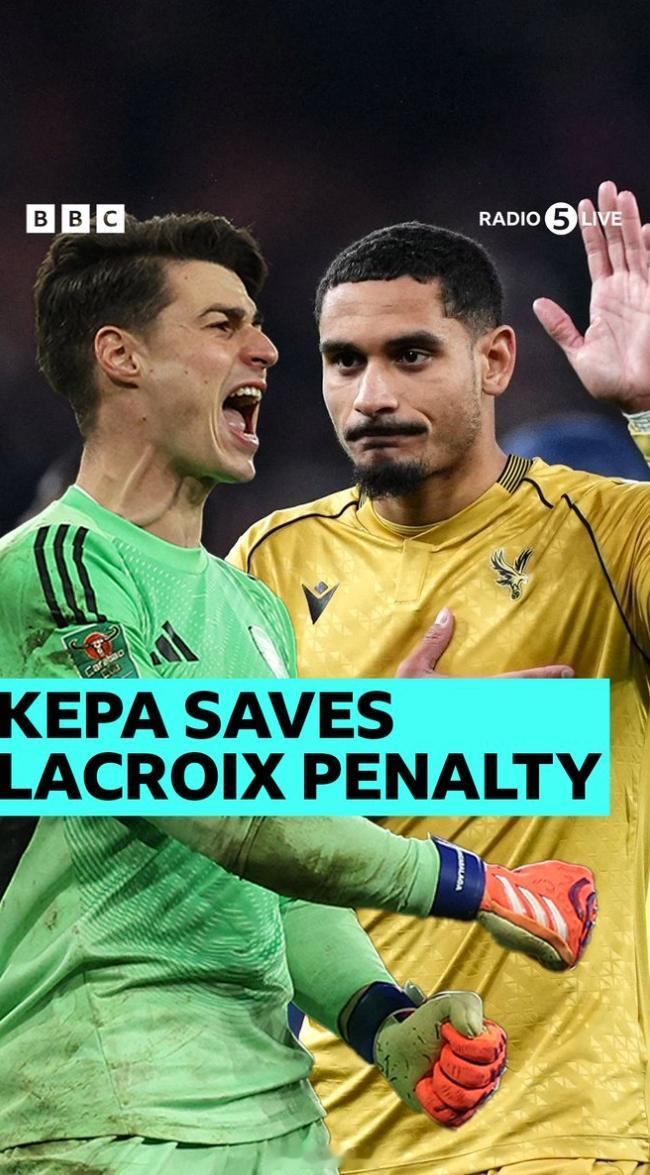 多亏有你！水晶宫前7罚凯帕全猜错方向，连扑4次右侧等到拉克鲁瓦12月24日讯 联