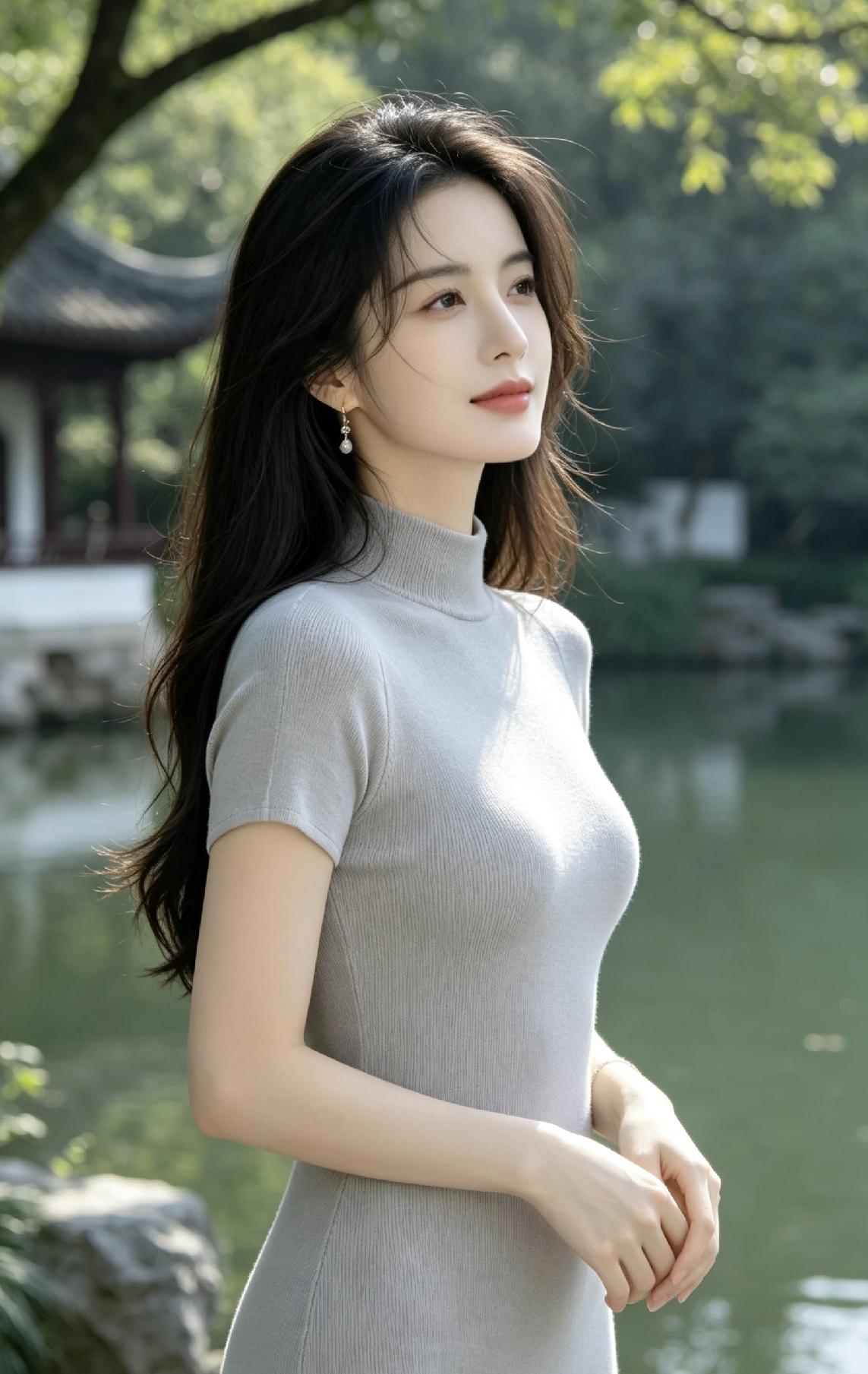 如何用诗词描绘女子的倾城之美? 以前总觉得写女子倾城美，就得堆一堆华丽辞藻，什么