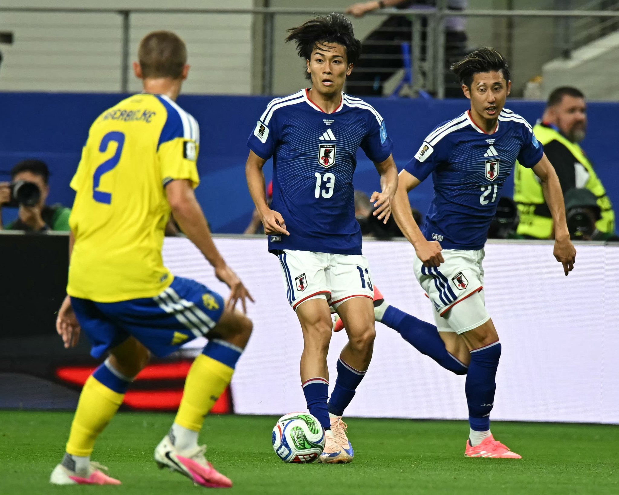 サッカー日本代表世界杯 【前半終了】2026美加墨世界杯小组赛末轮日本代表🇯?