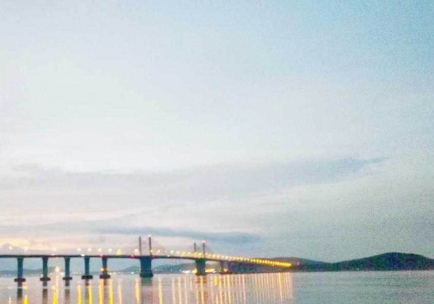 辽宁省大连市：海上余晖 ​​​