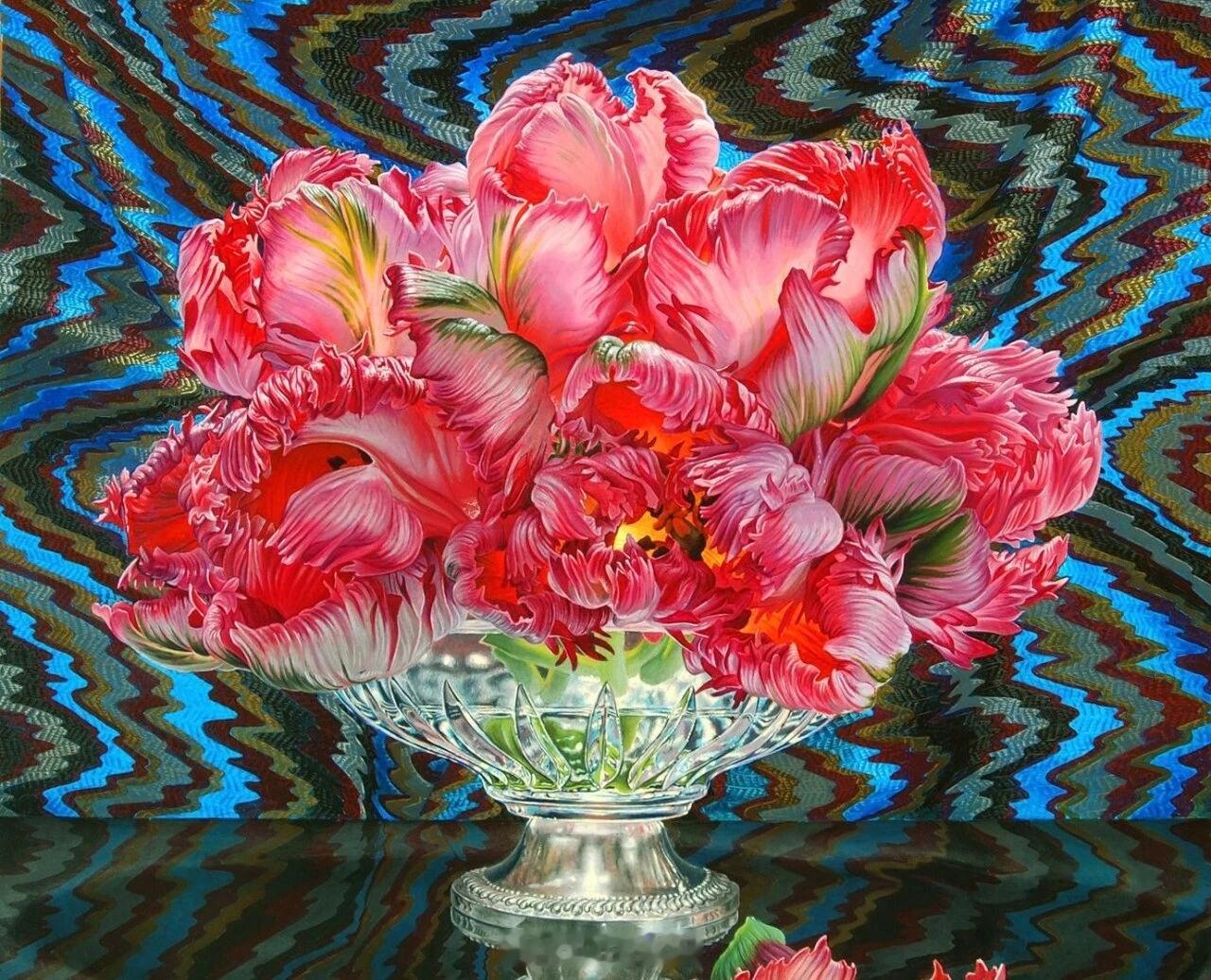 美国艺术家Eric Wert以极具视觉冲击力的超写实油画作品著称。他曾有科学插画