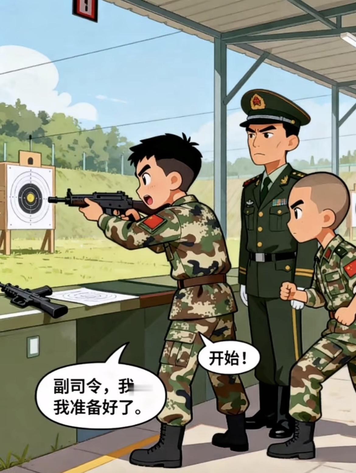 啧啧，部队里的人才，就是不一样。