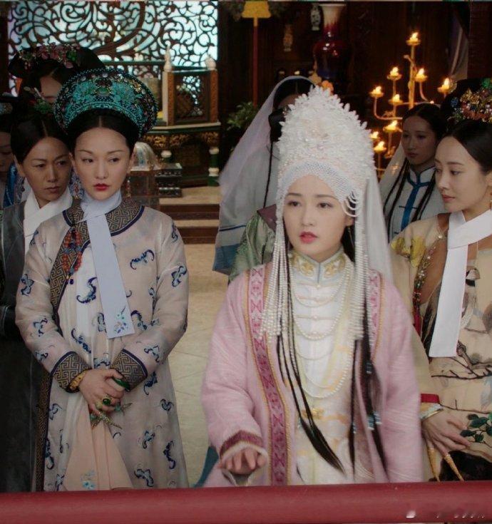 如懿传 大如唯一一次被艳压，这眼神立马有故事了 