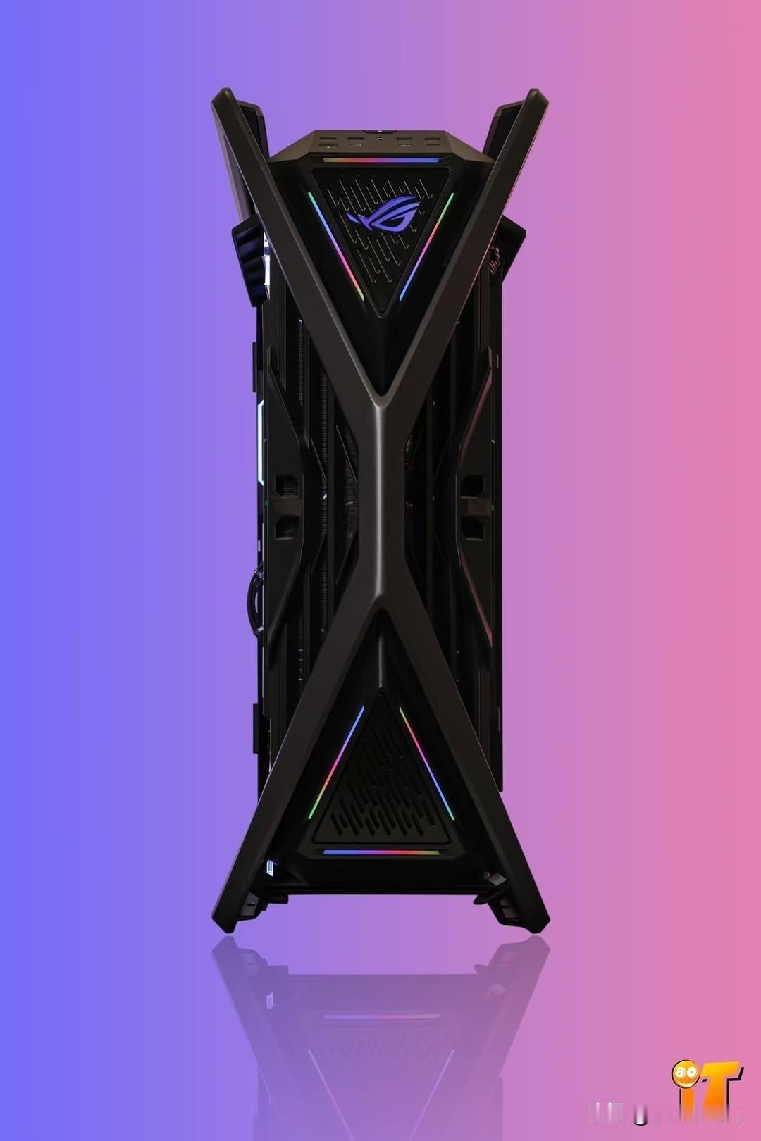【奢华，华硕 ROG 创世神5080夜神高配全家桶方案】兄弟们你们喜欢这个效果嘛