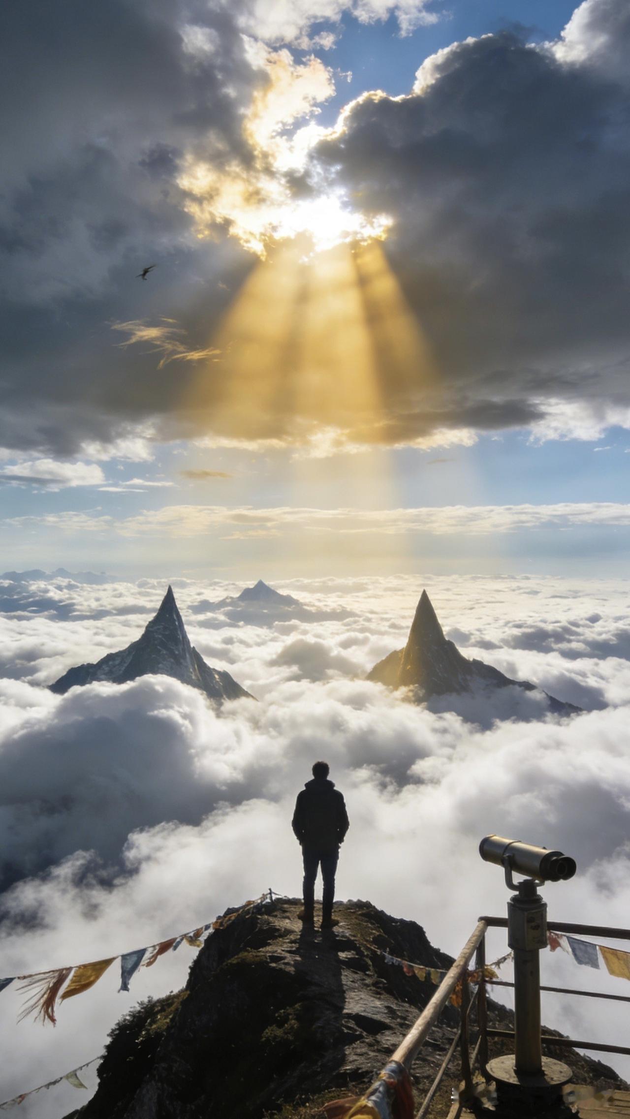 七绝（心光）
霜枝凝露晓风轻
暗夜难遮寸心明
笃履铿锵追远境
留一句……？

