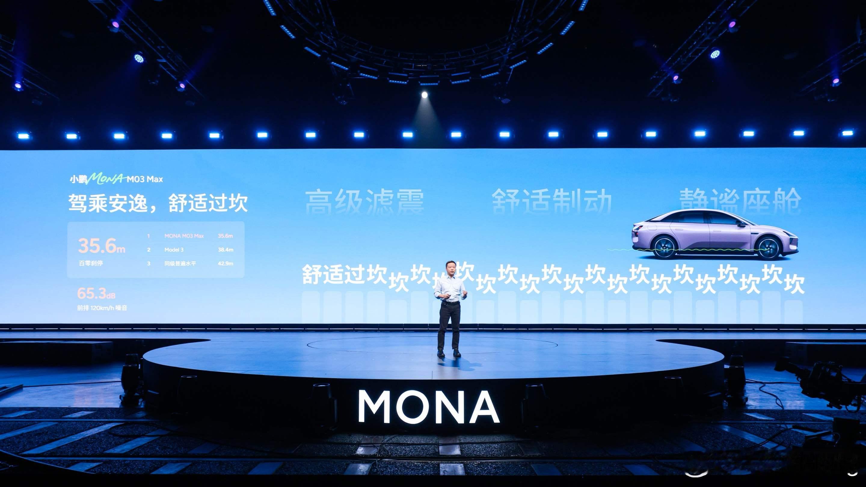 在哪里被嘲笑，就在哪里爬起来把泥巴丢回去。小鹏MONA M03 Max针对减速带