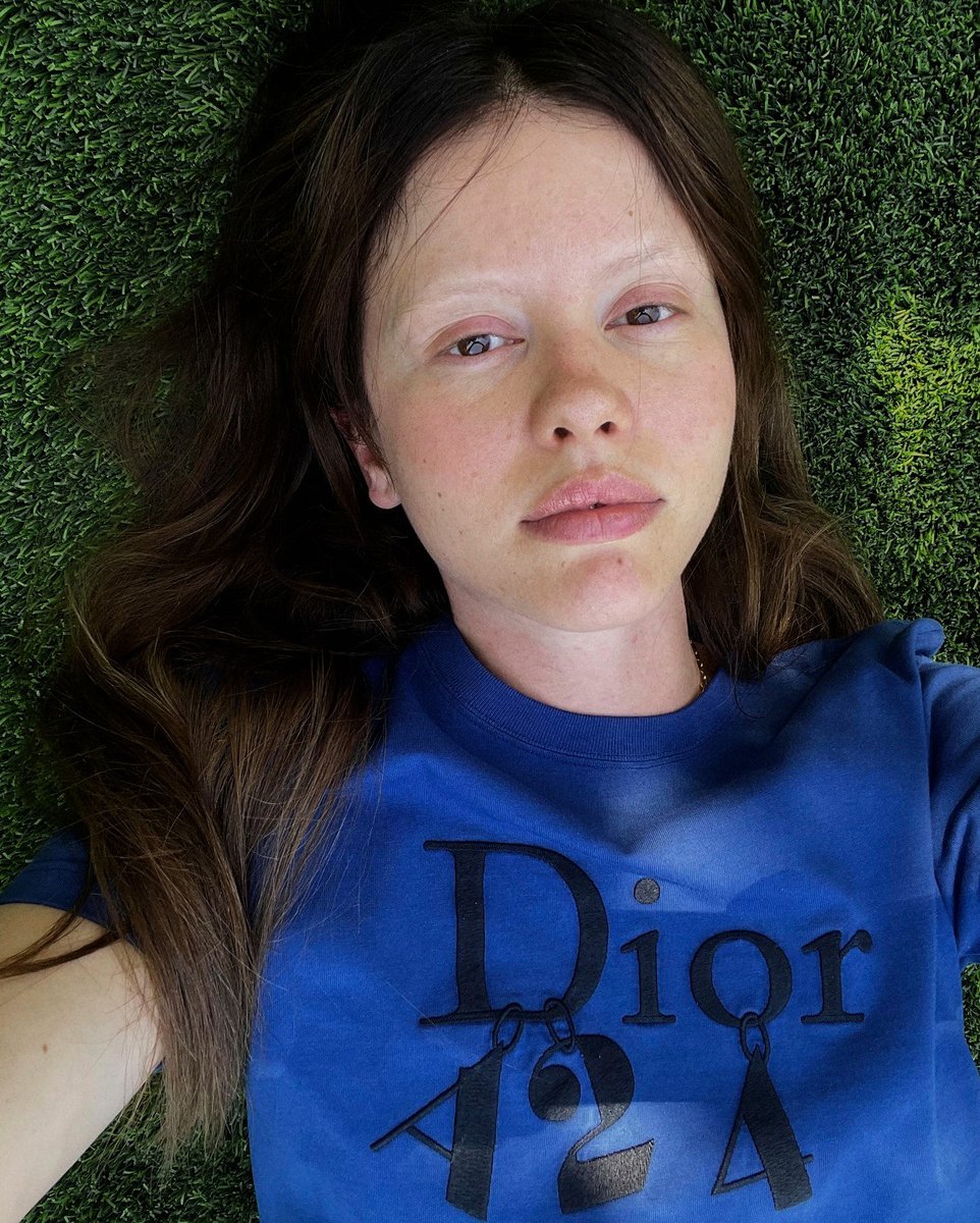 Mia Goth for Dior x A24 💙 ​​​