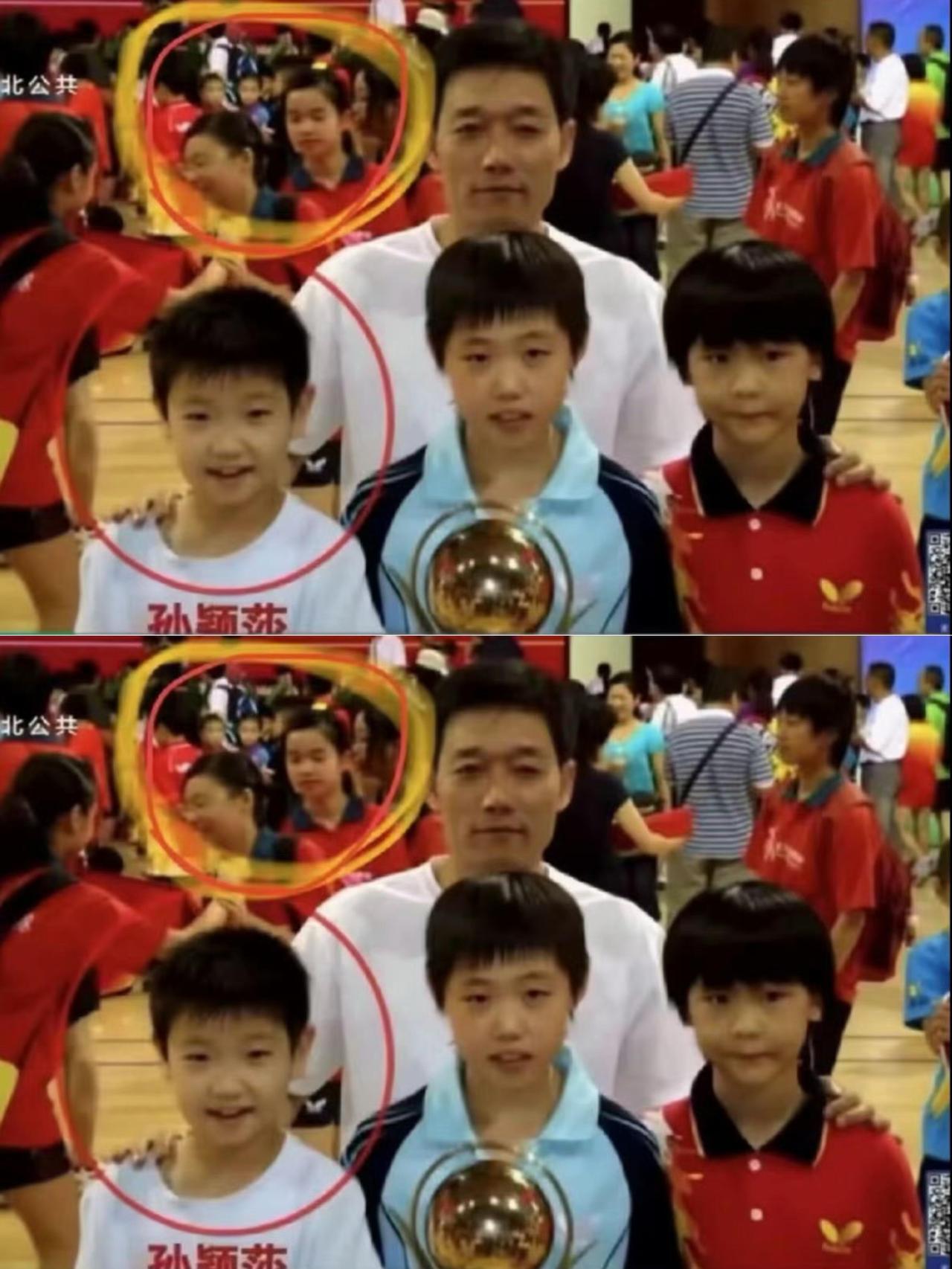 他们早早就同框了，从小就卓越优秀！
冠军名副其实，闪闪发光的九岁就认识了，缘分在