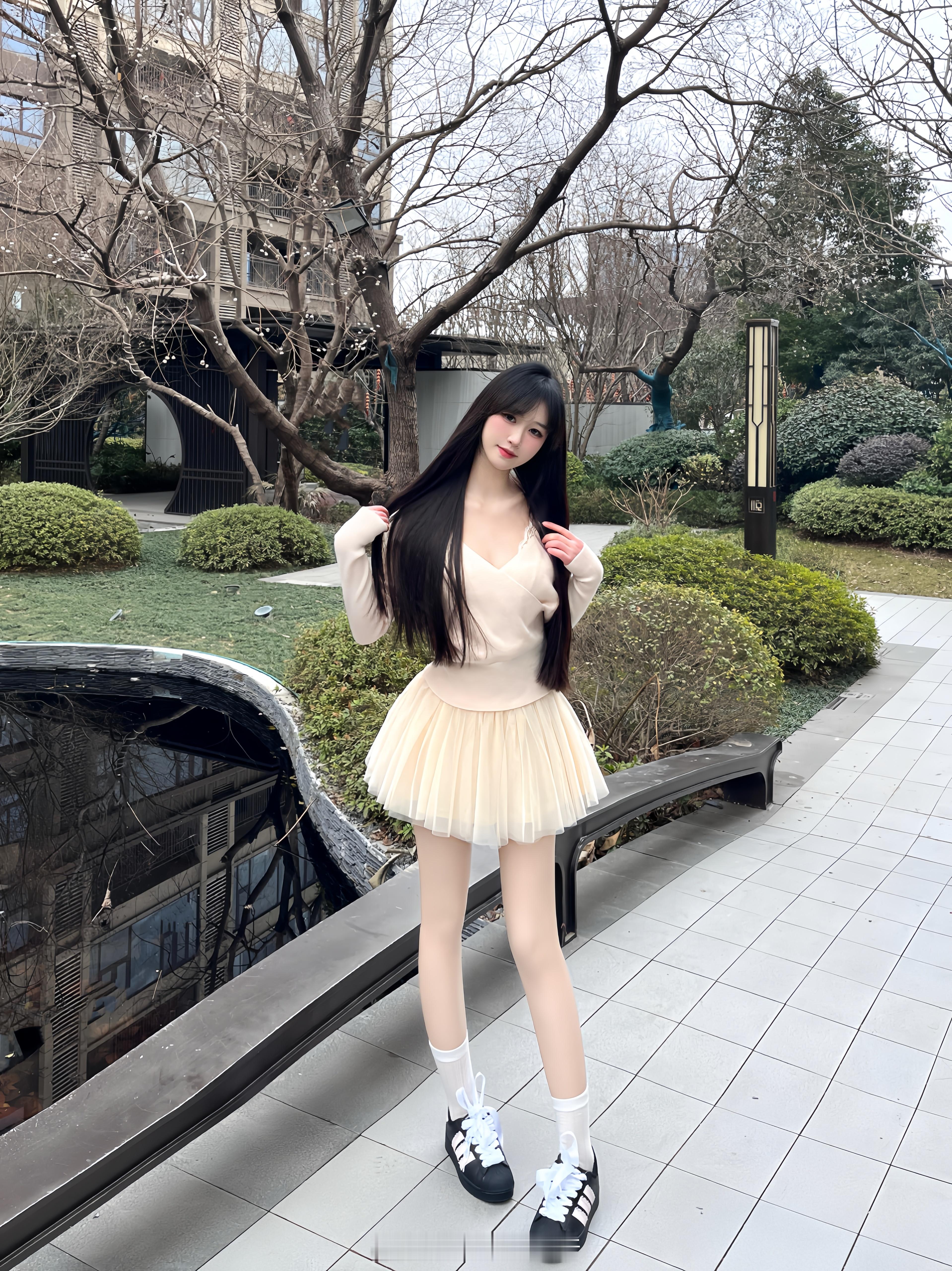 冬日里的白色冰淇淋～🍨 