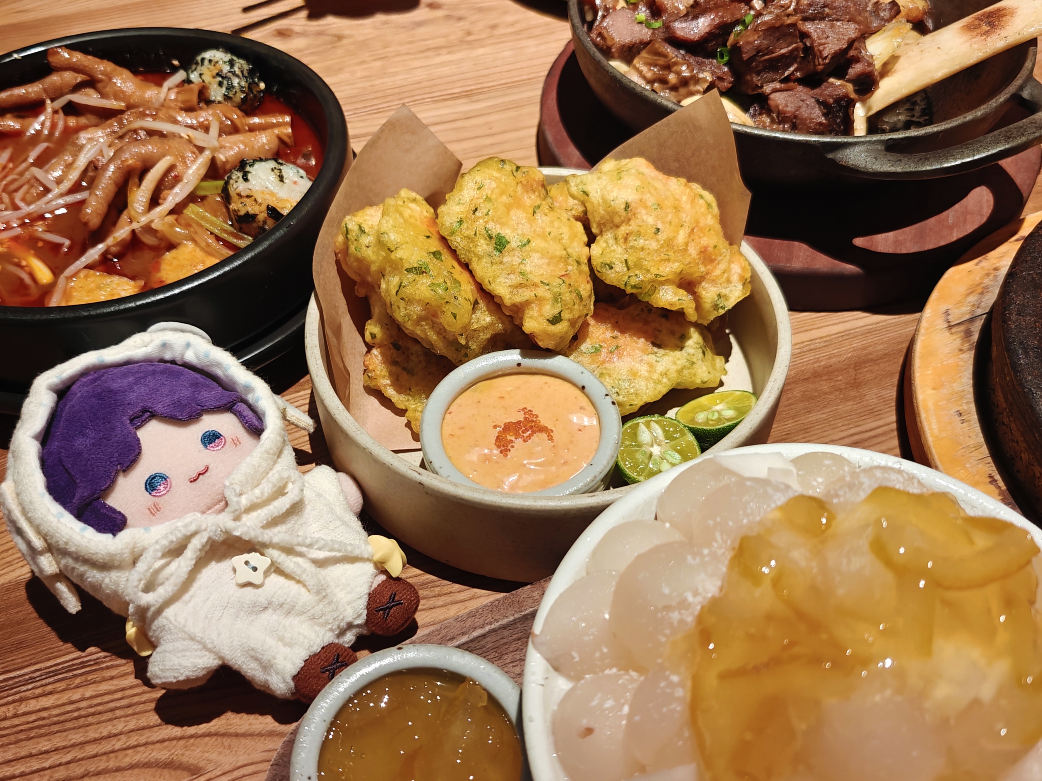 起因的想不开想吃漂亮饭了need的雪冰和香料炸鸡亚米亚米😋 